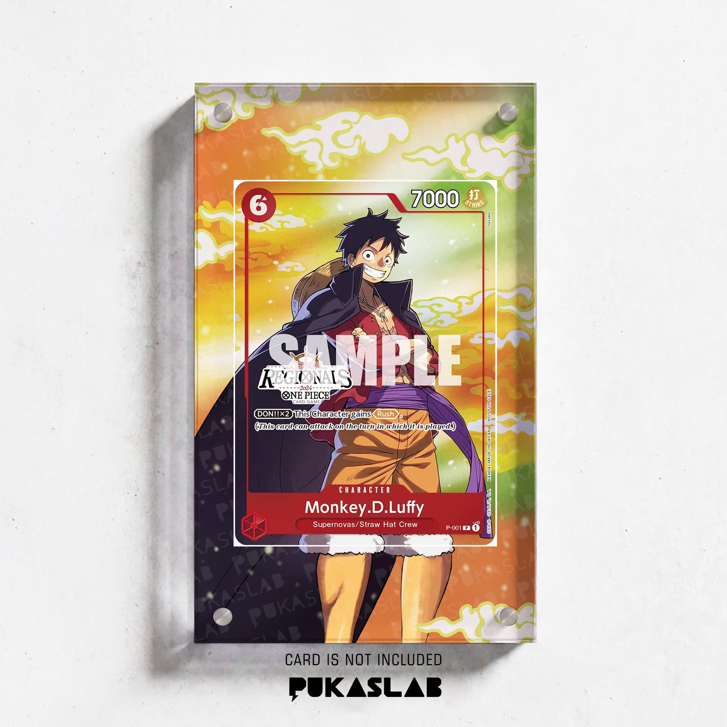 Monkey D. Luffy P-001 Promo Extended Art - Pukaslab