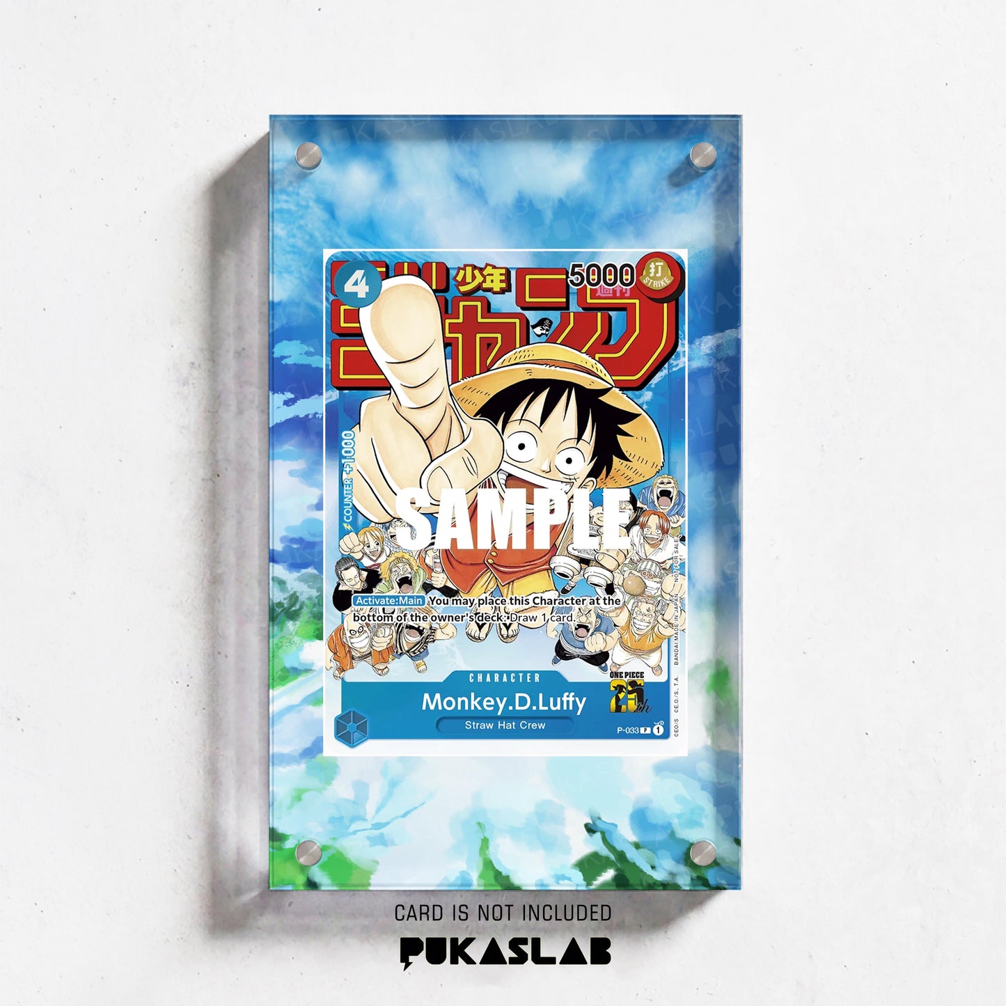 Monkey D. Luffy P-033 Promo Extended Art - Pukaslab