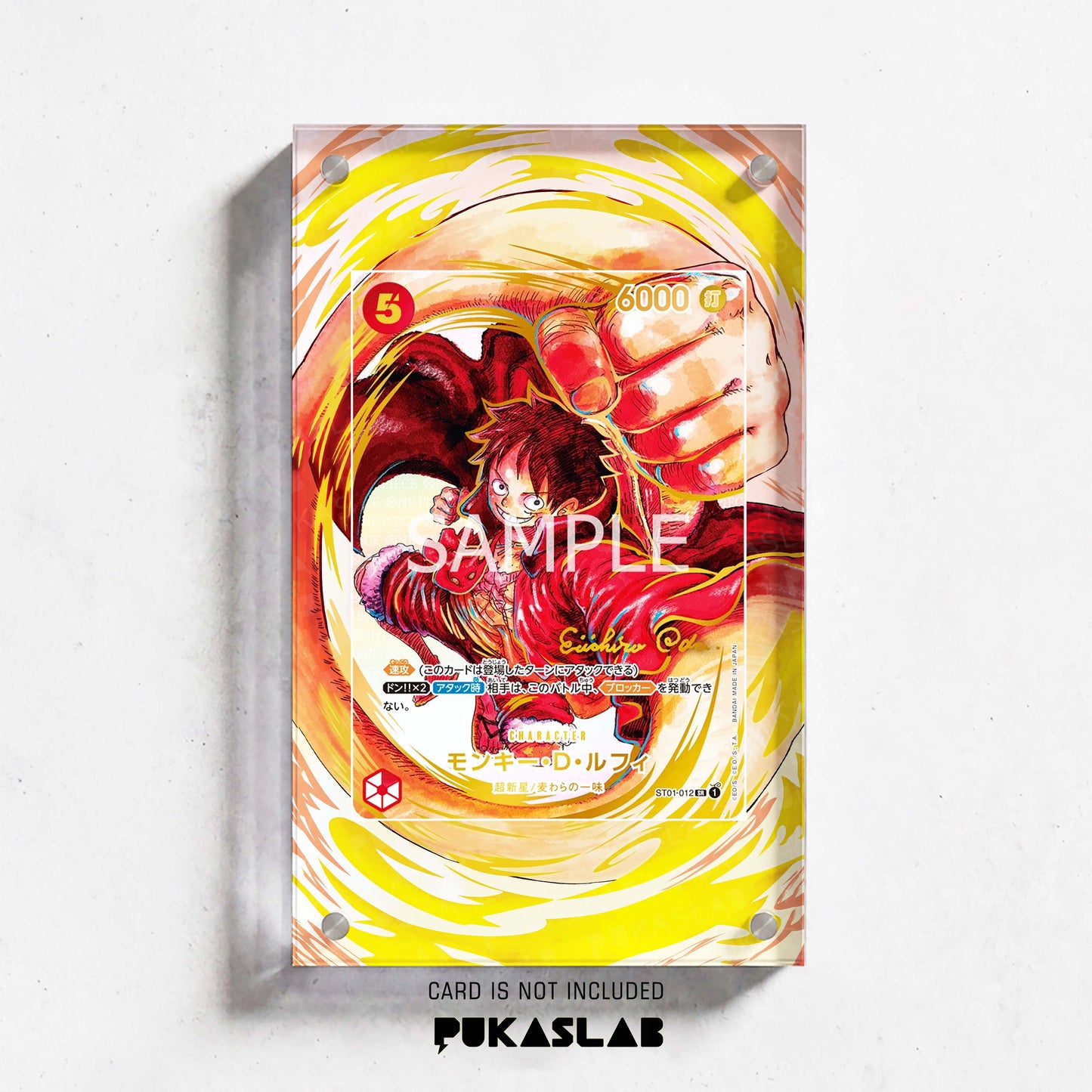 Monkey D. Luffy ST01-012 SR Extended Art - Pukaslab