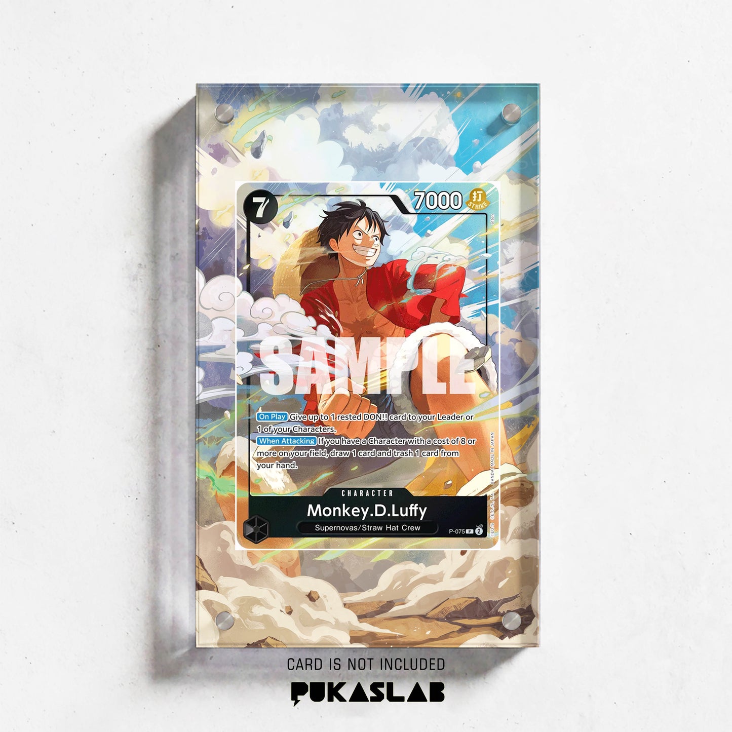 Monkey D. Luffy P-075 Promotion Extended Art - Pukaslab