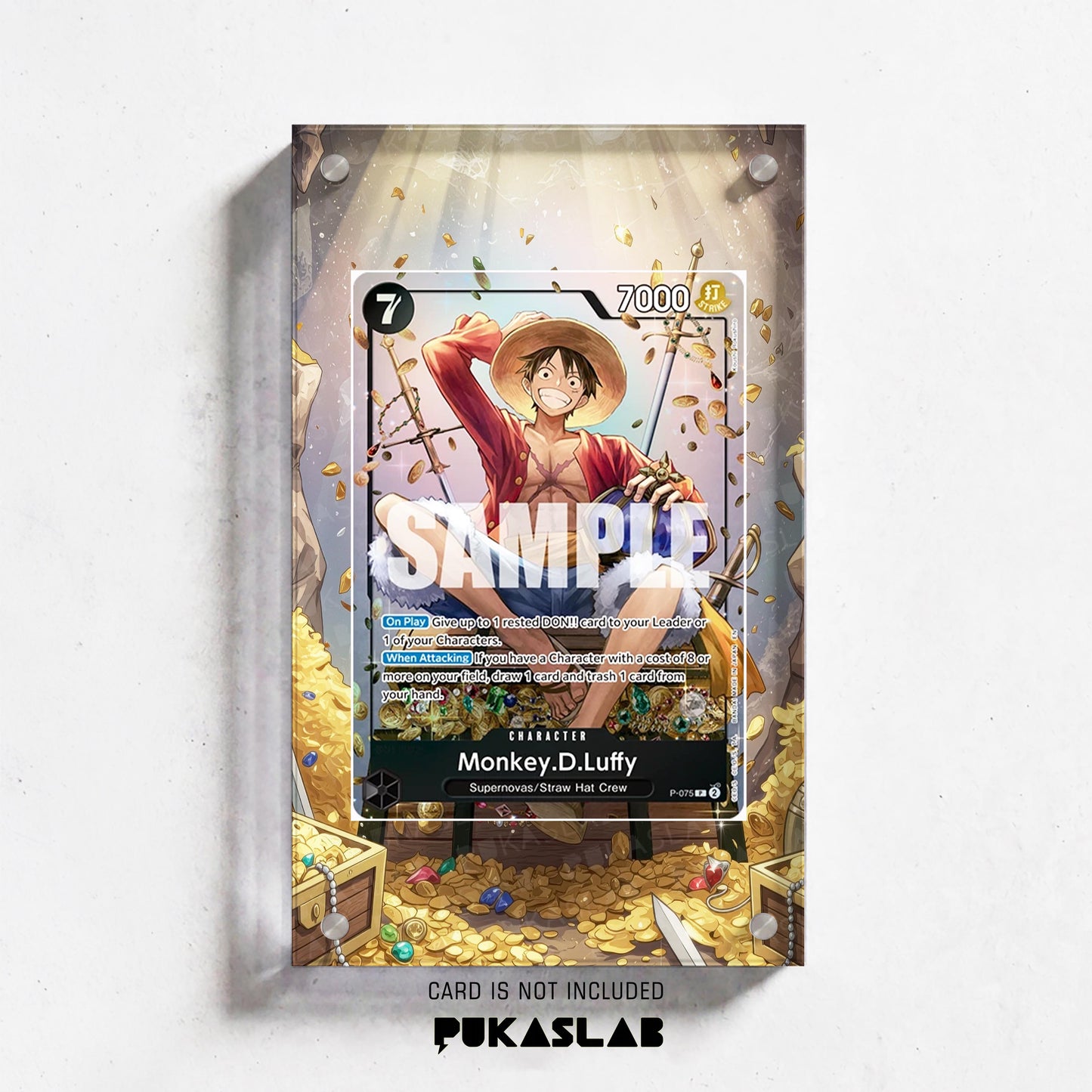 Monkey D. Luffy P-075 Promotion Extended Art - Pukaslab