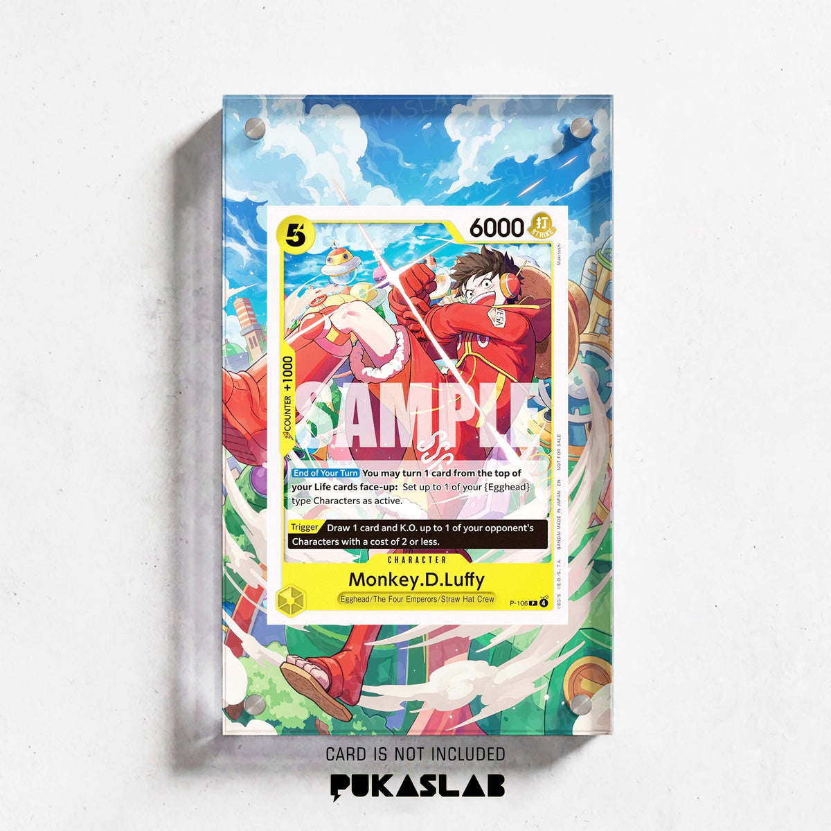 Monkey D. Luffy P-106 Promotion Extended Art - Pukaslab