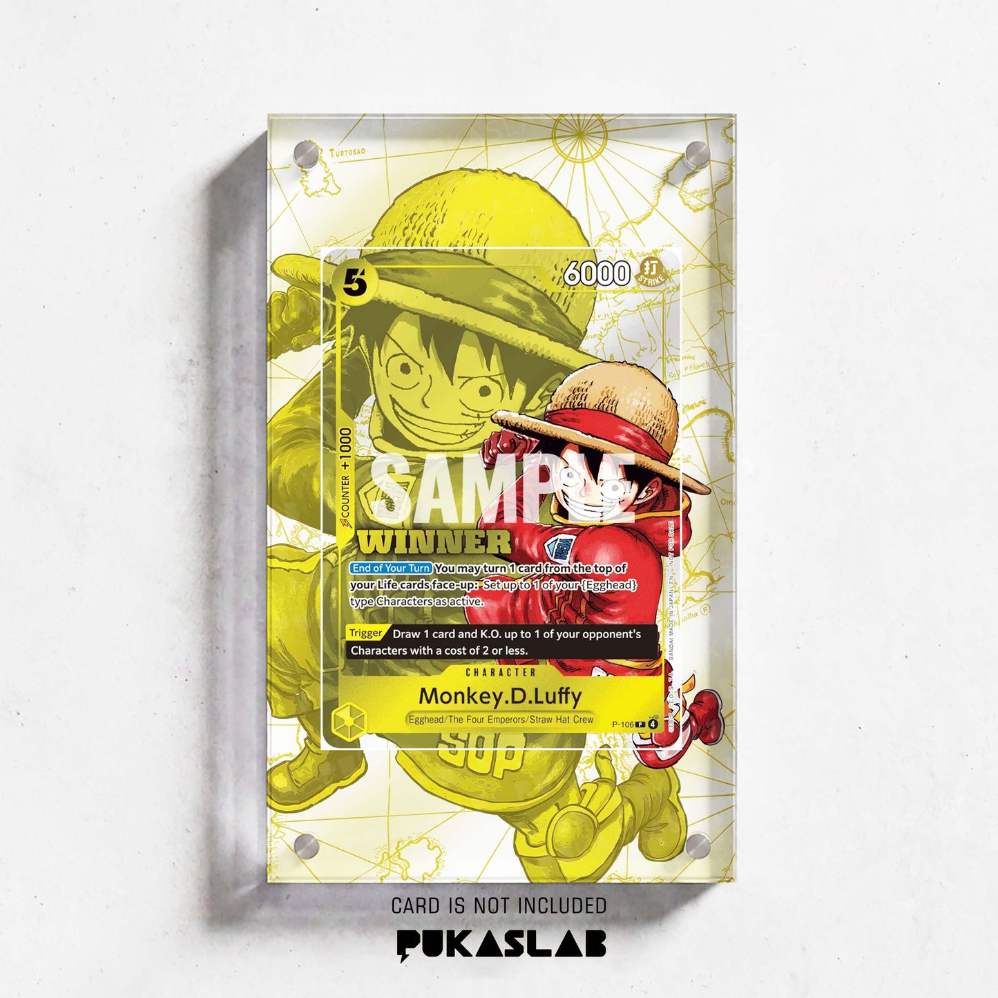 Monkey D. Luffy P-106 Promotion Extended Art - Pukaslab