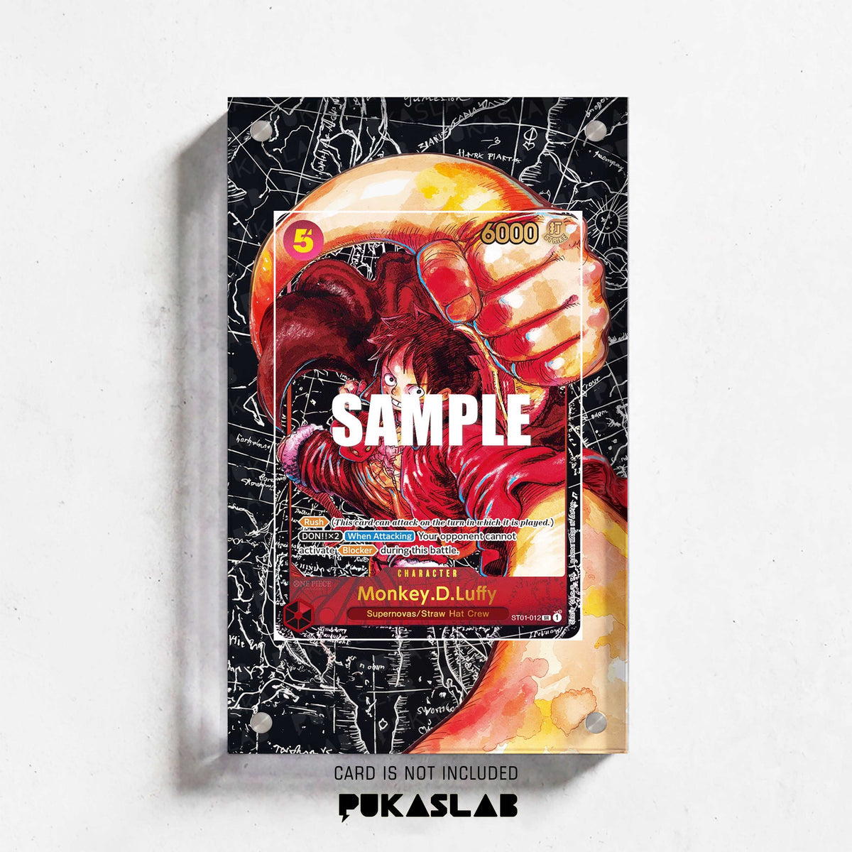 Monkey D. Luffy ST01-012 SR Extended Art - Pukaslab