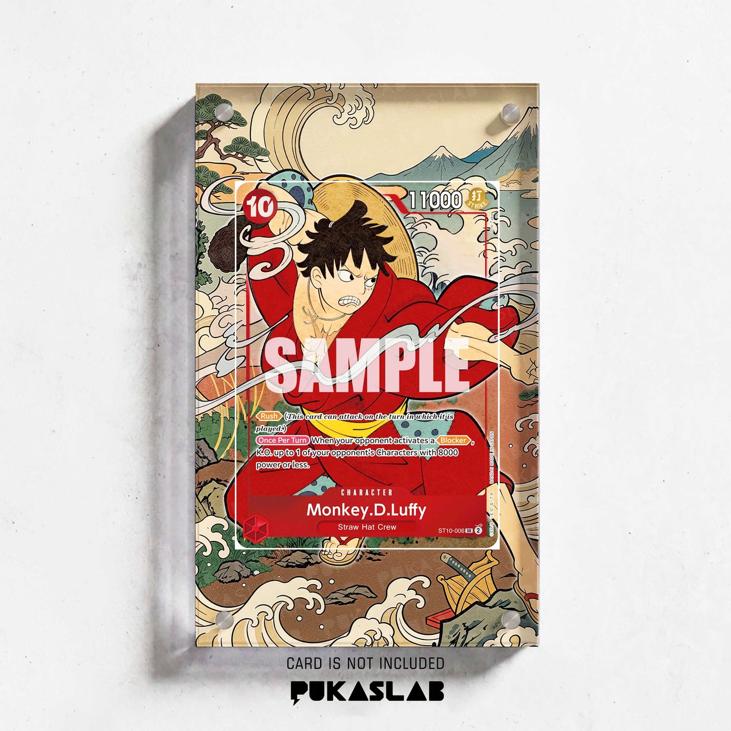 Monkey D. Luffy English Version 1st Anniversary Set
ST10-006 SR 2 Extended Art - Pukaslab