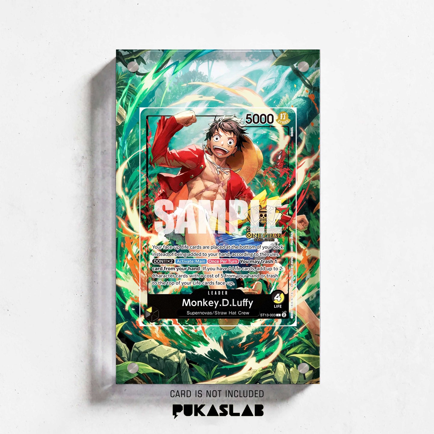 Monkey D. Luffy ST13-003 L Extended Art - Pukaslab