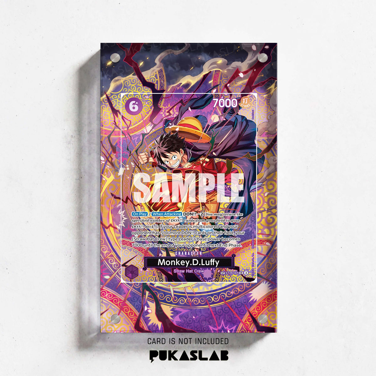 Monkey D. Luffy ST26-005 SR Extended Art - Pukaslab
