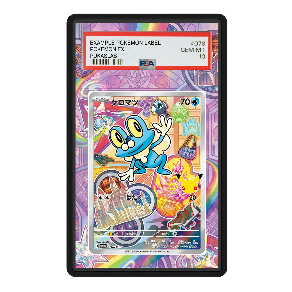 Froakie 118 30th PSA Extended Art - Pukaslab