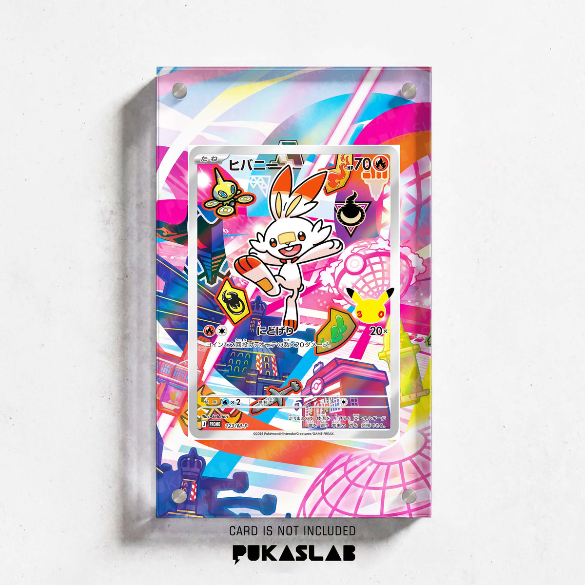 Scorbunny 123 30th Extended Art Magnetic Case- Pukaslab