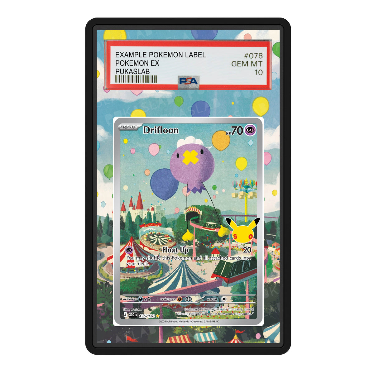 Drifloon 136 30th PSA Extended Art - Pukaslab