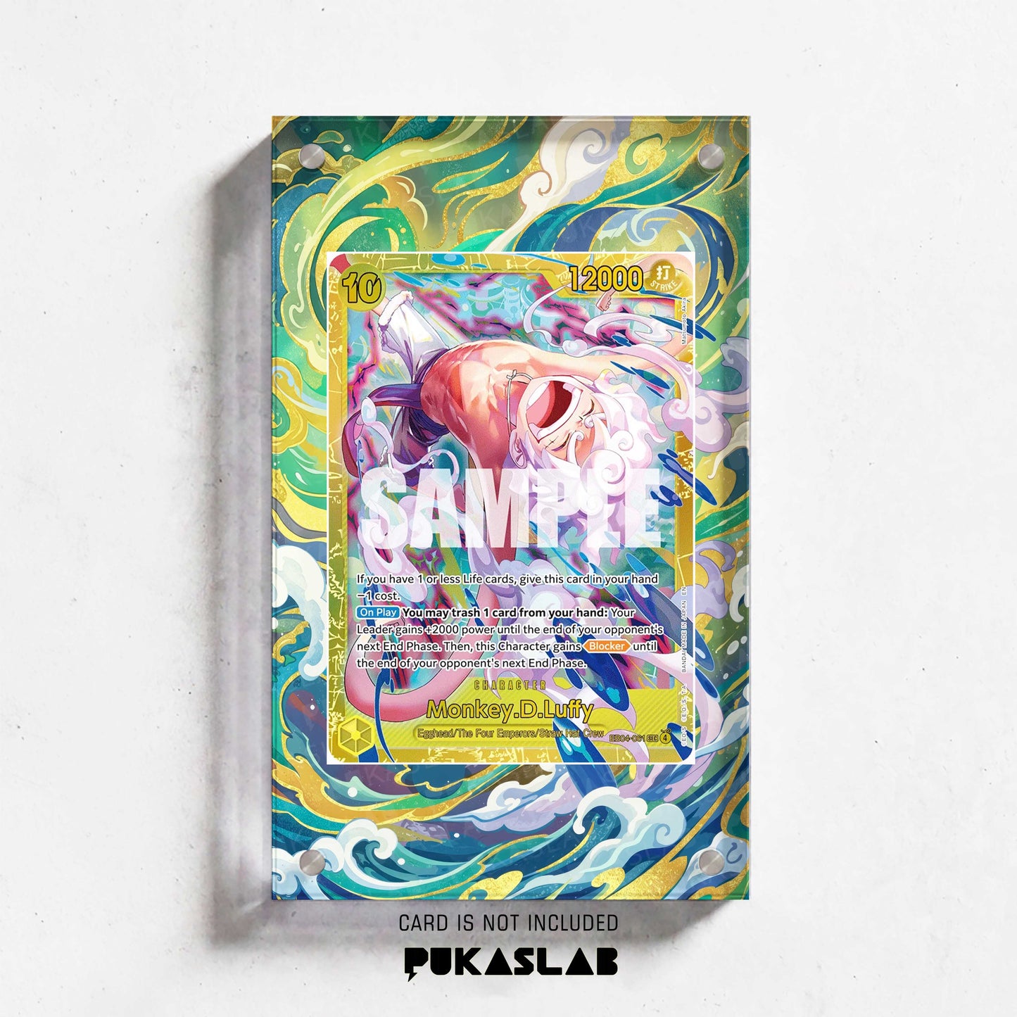 Monkey D. Luffy EB04-061 Sec 4 Extended Art - Pukaslab