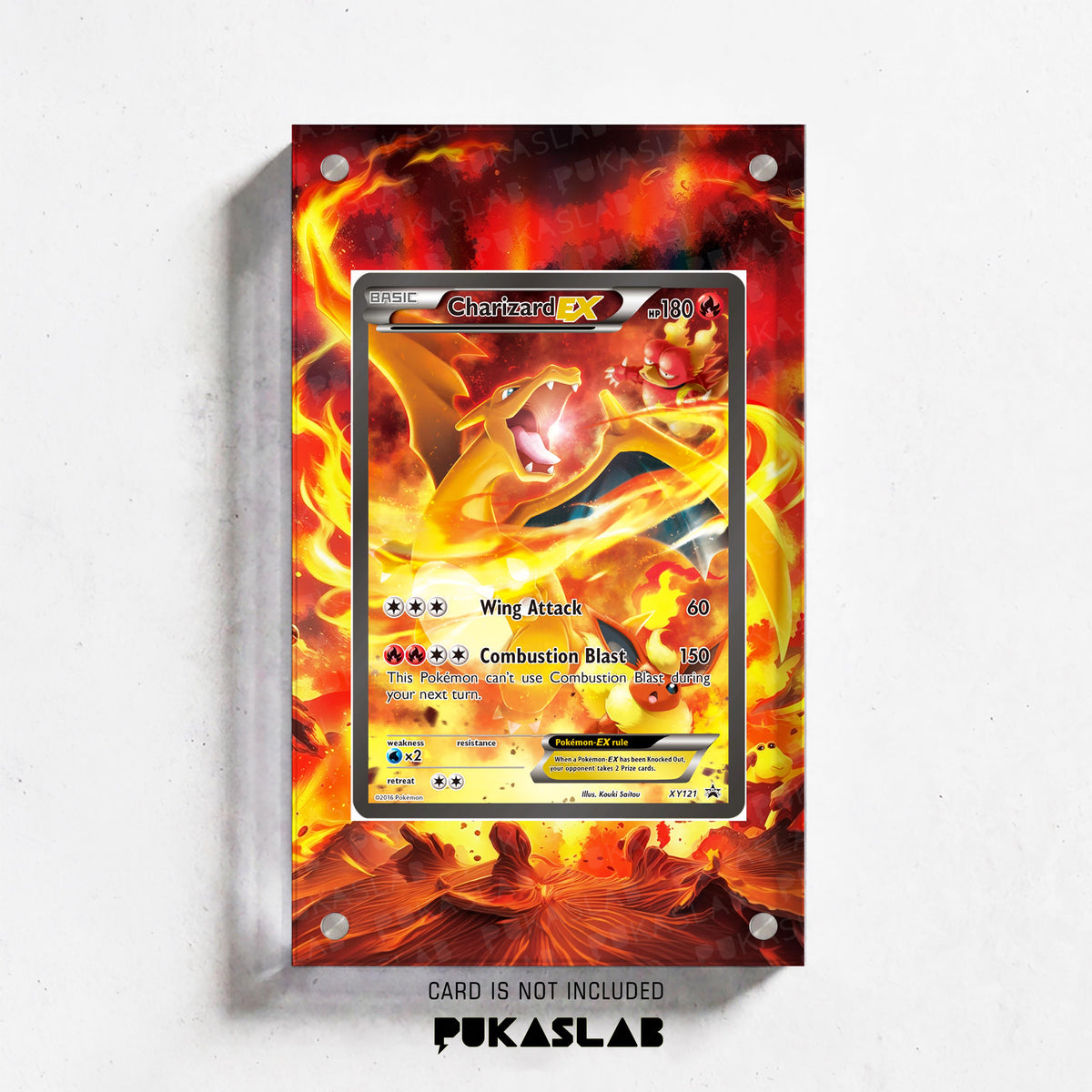 Charizard Ex XY121 Extended Art - Pukaslab