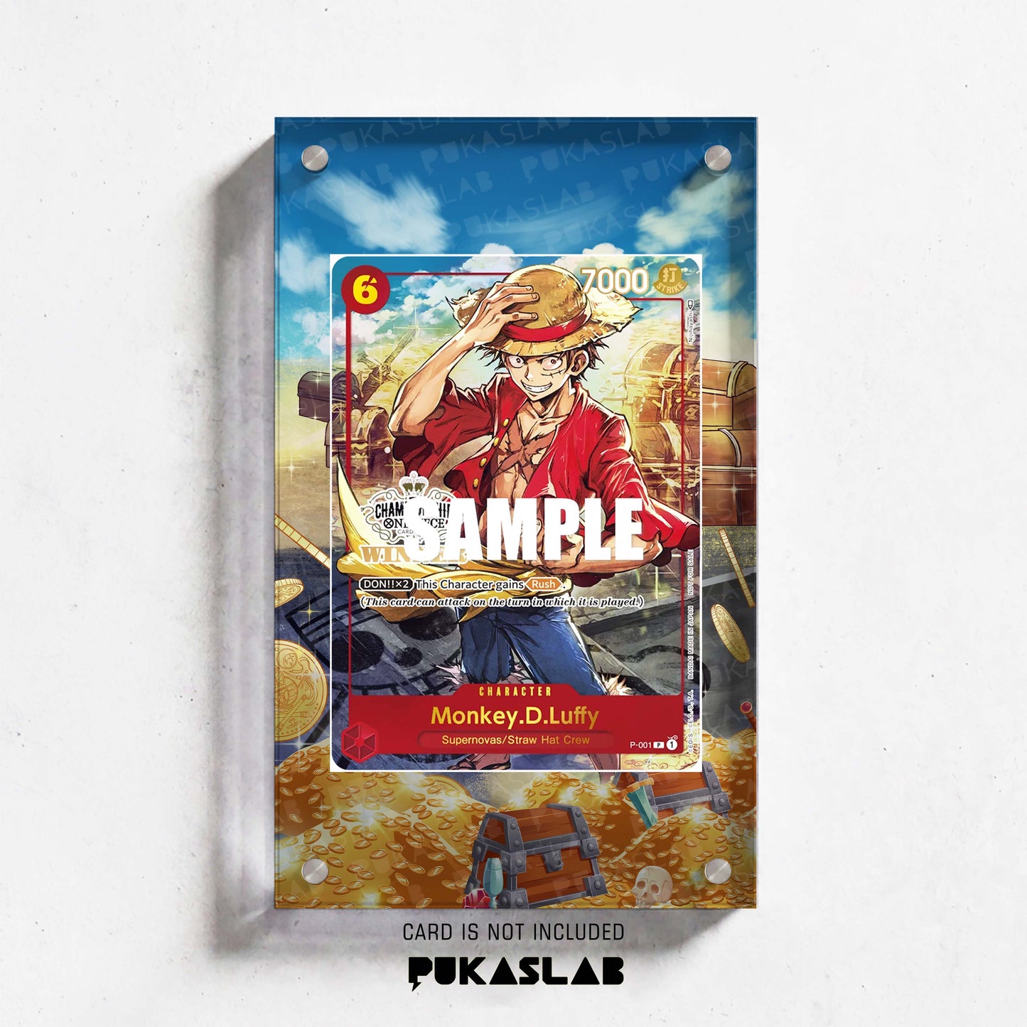 Monkey D. Luffy P-001 Promo Extended Art - Pukaslab
