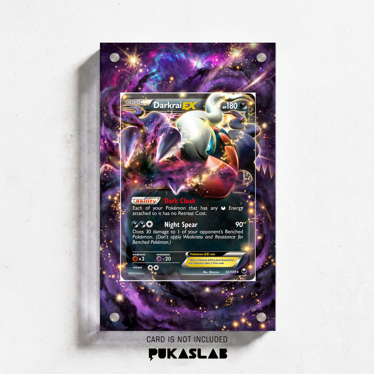 Darkrai Ex 63/108 Extended Art - Pukaslab