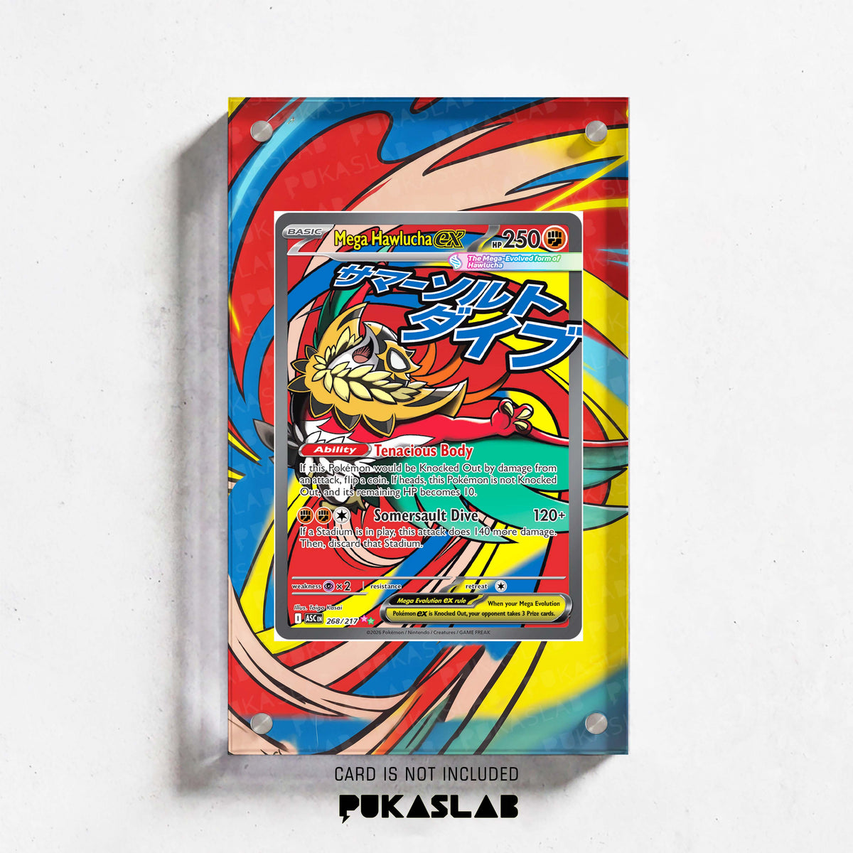 Mega Hawlucha Ex 268/217 Extended Art - Pukaslab