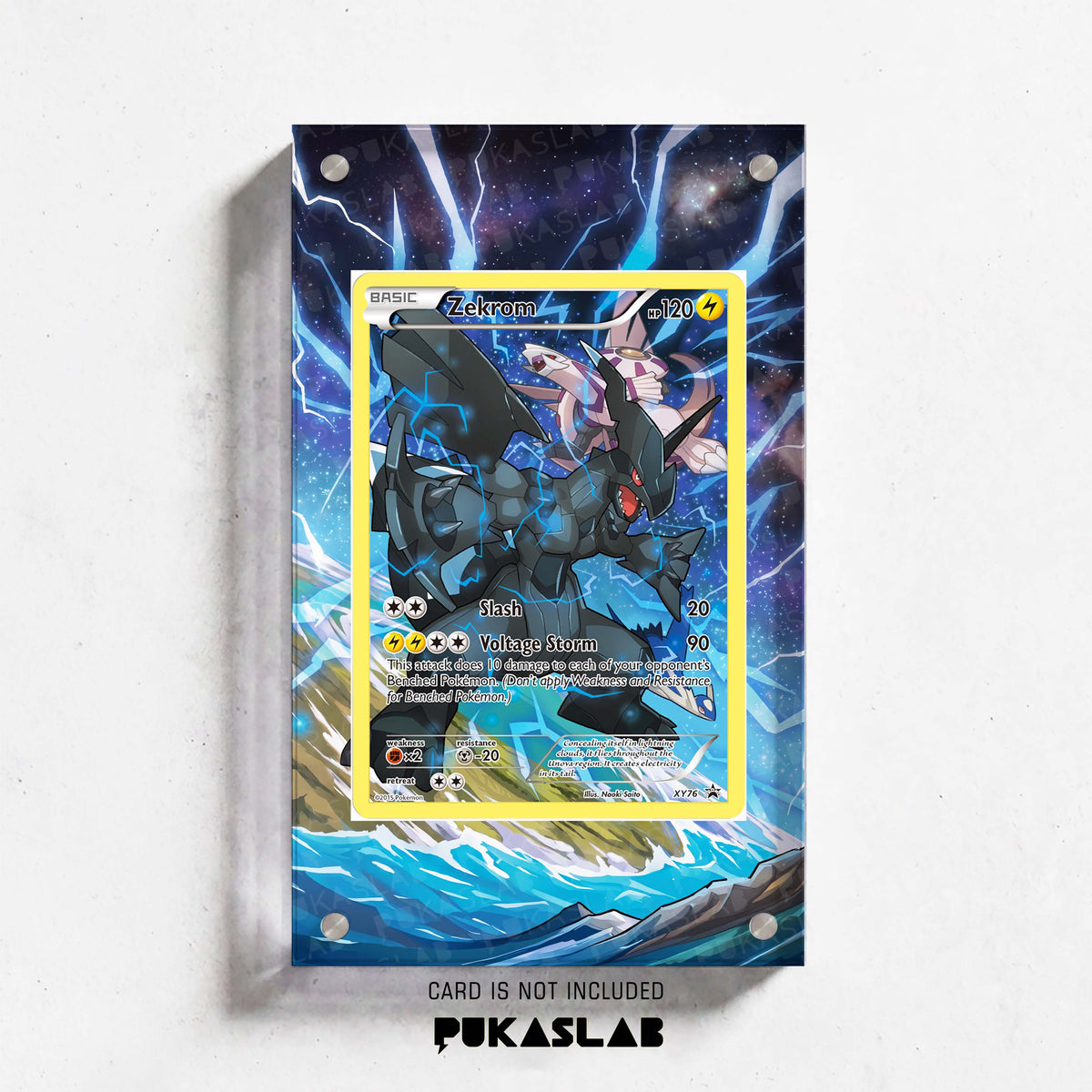Zekrom XY76 promo Extended Art - Pukaslab