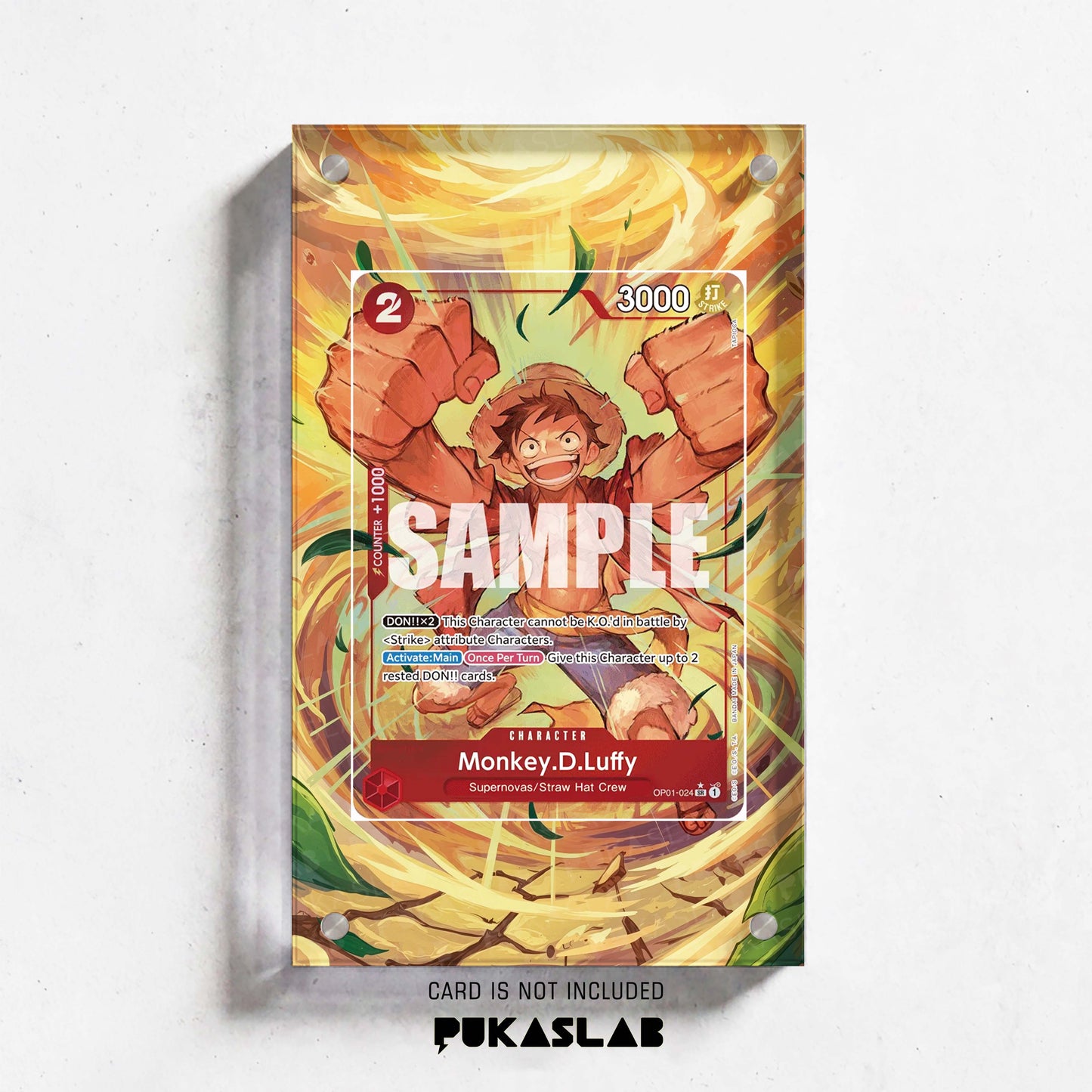 Monkey D. Luffy Gear 4 OP01-024 SR Extended Art - Pukaslab