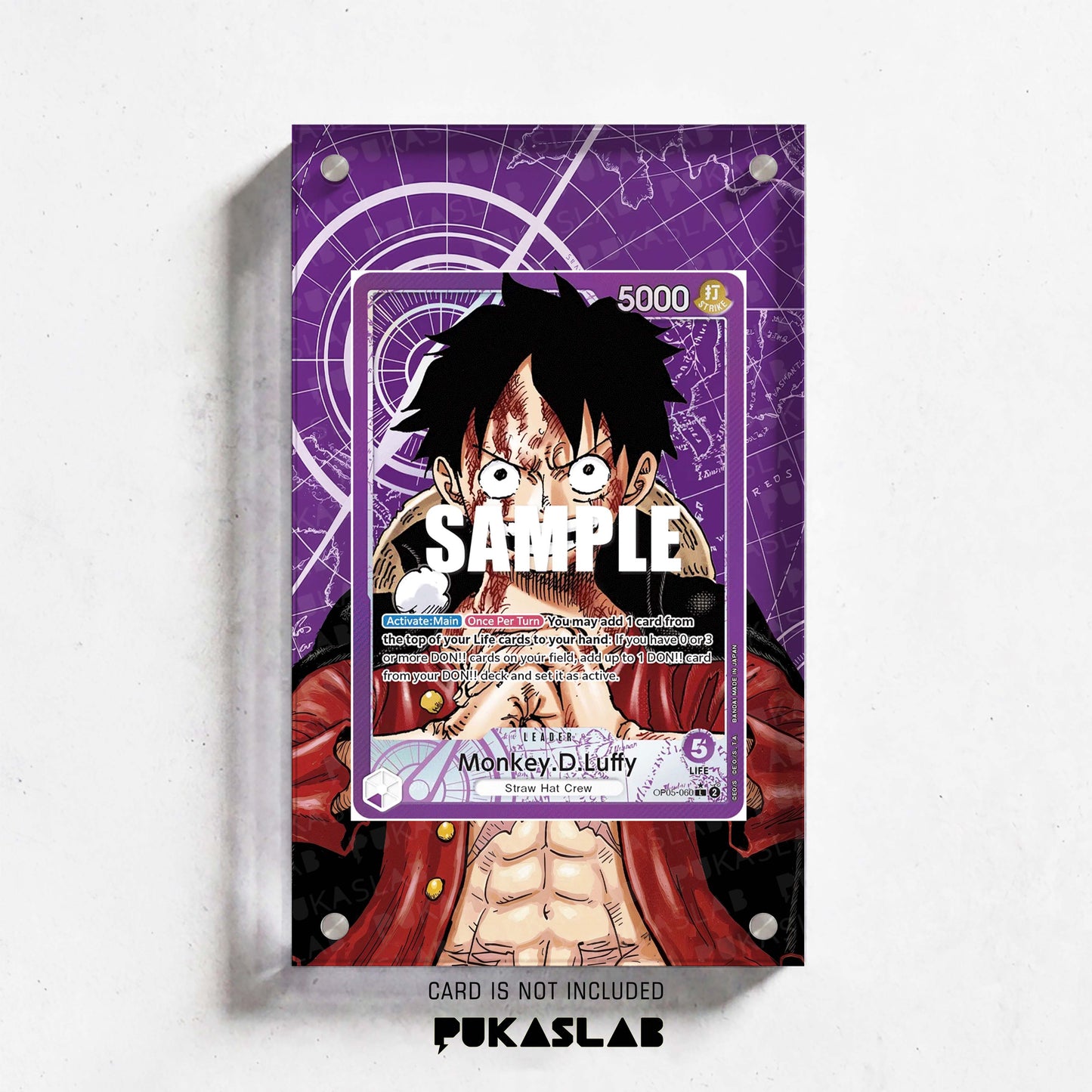 Monkey D. Luffy OP05-060 L Extended Art - Pukaslab