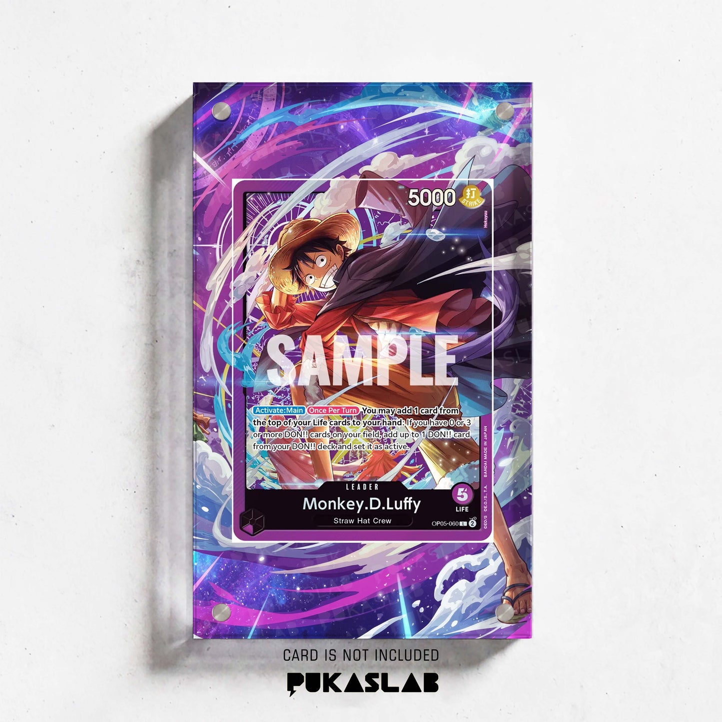 Monkey D. Luffy OP05-060 L Extended Art - Pukaslab
