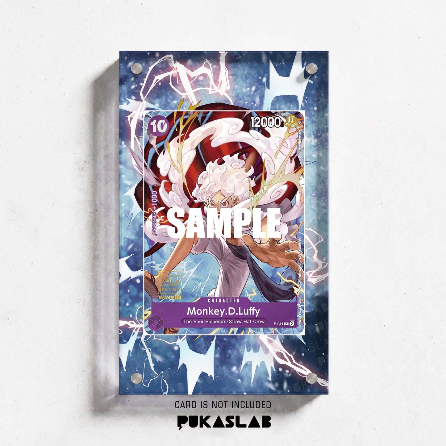 Monkey D. Luffy P-041 Promo Extended Art - Pukaslab