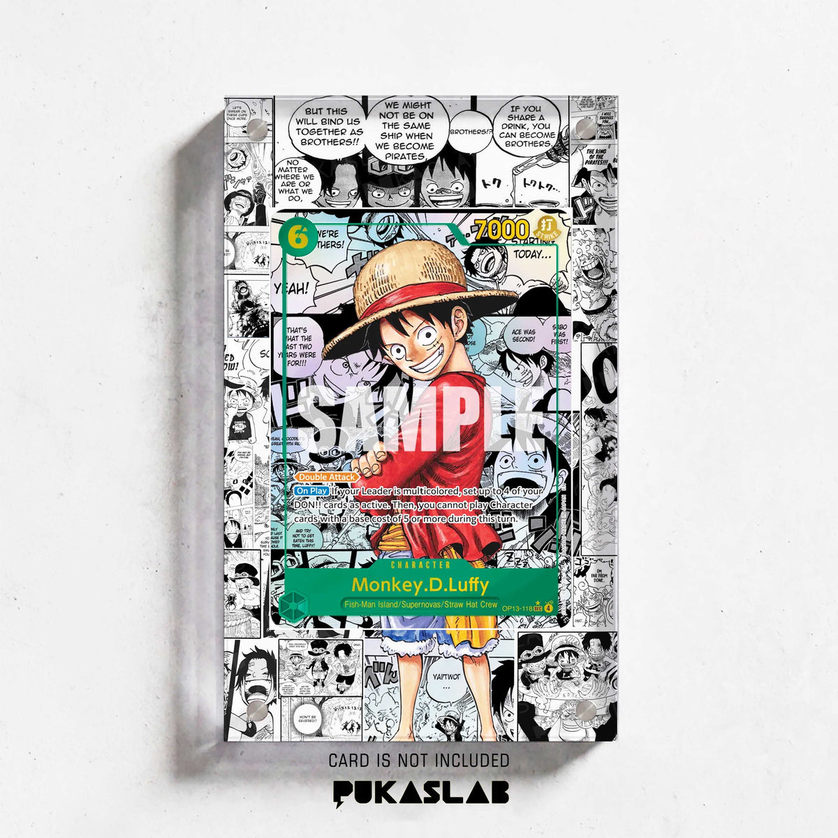 Monkey D. Luffy OP13-118 Sec 4 Extended Art - Pukaslab