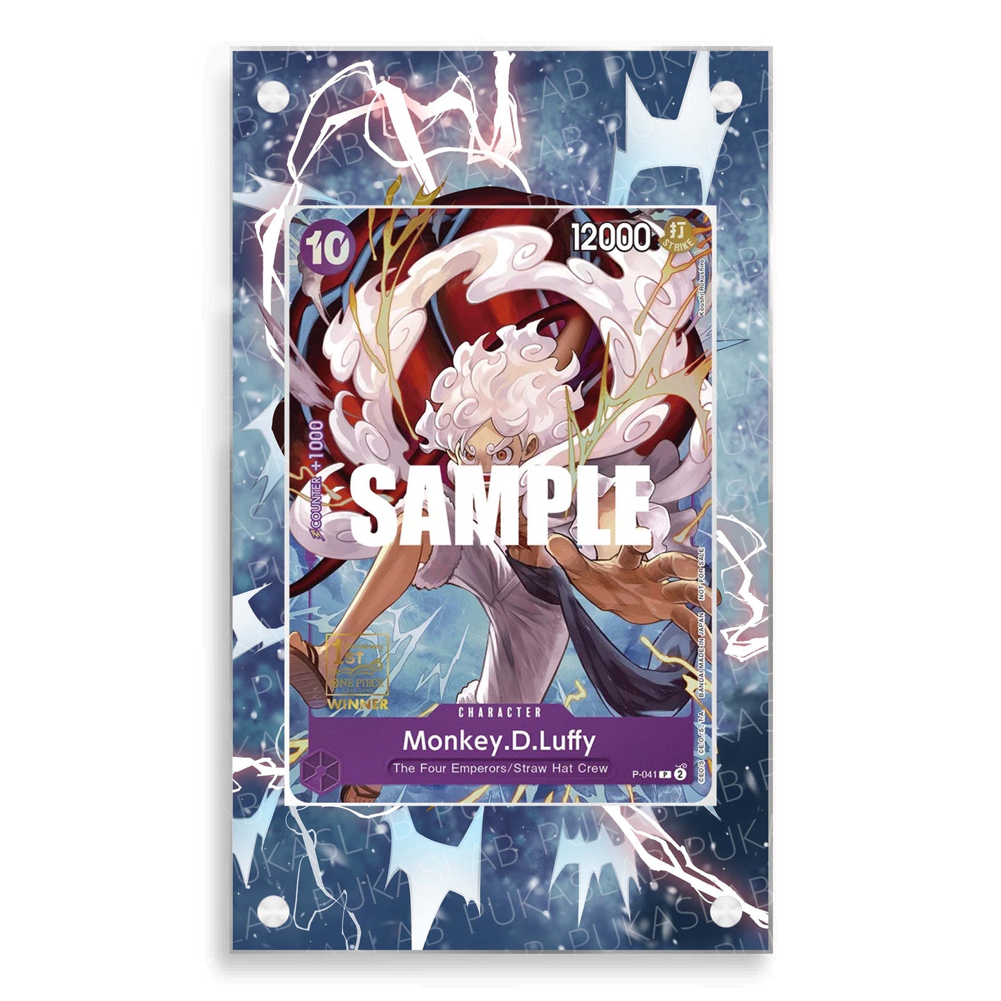 Monkey D. Luffy P-041 Magnetic Case - One Piece Extended Art Case