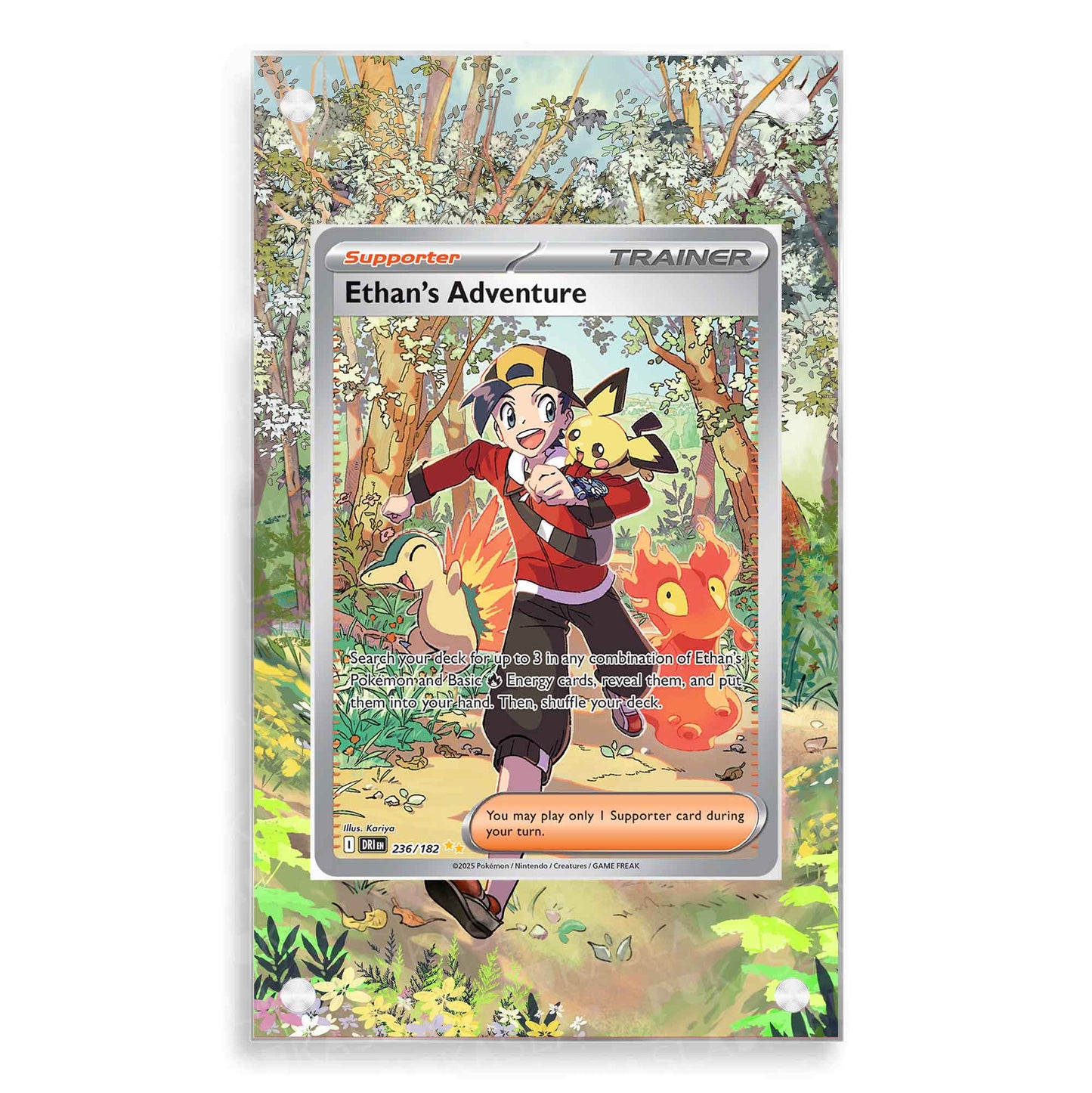 Ethan's Adventure 236/182 Magnetic Case - Pokemon Extended Art Case