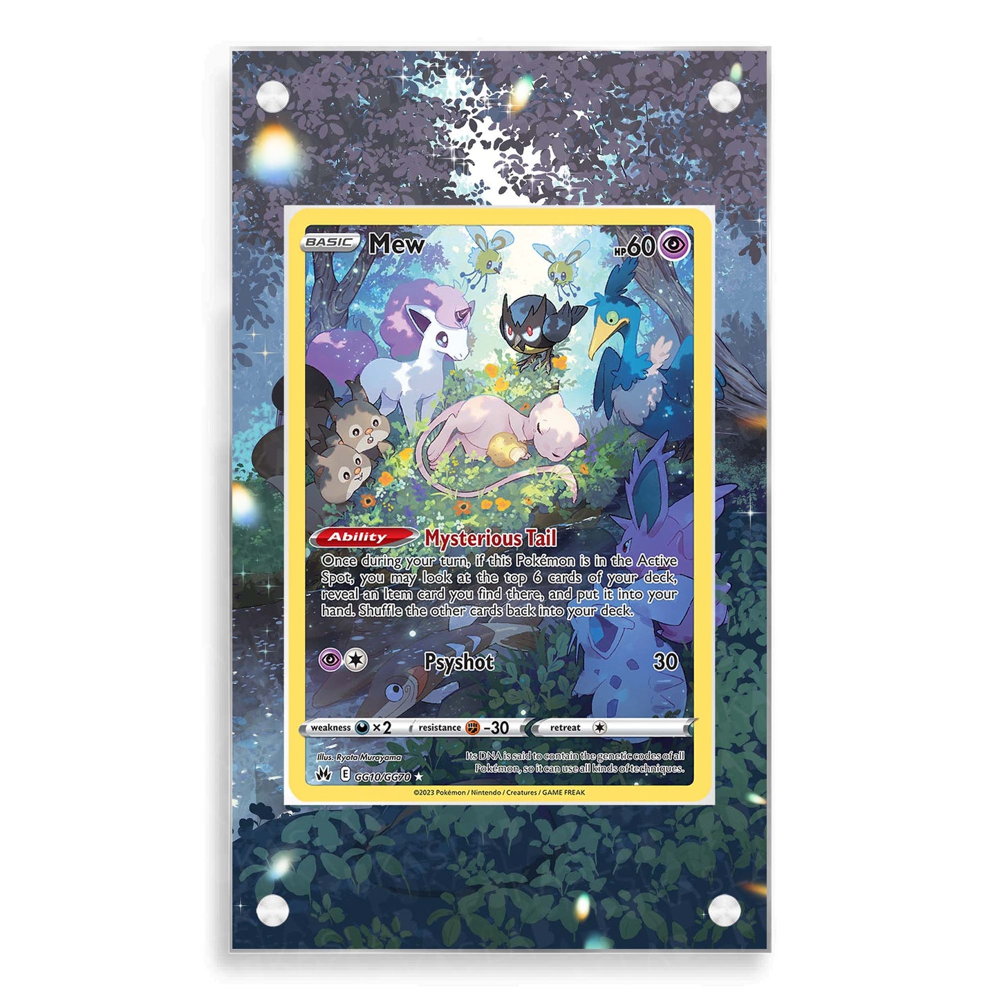 Mew GG10/GG70 Magnetic Case - Pokemon Extended Art Case