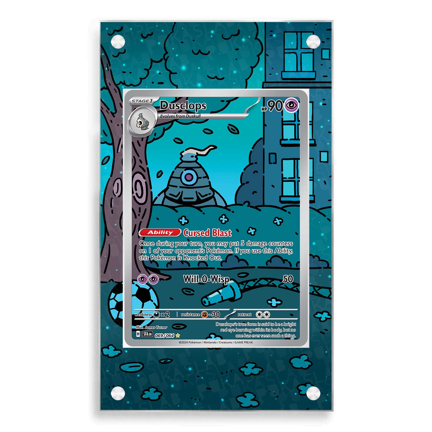 Dusclops 069/064 Magnetic Case - Pokemon Extended Art Case