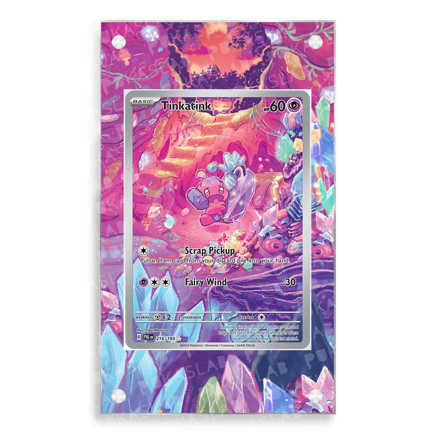 Tinkatink 216/193 Magnetic Case - Pokemon Extended Art Case