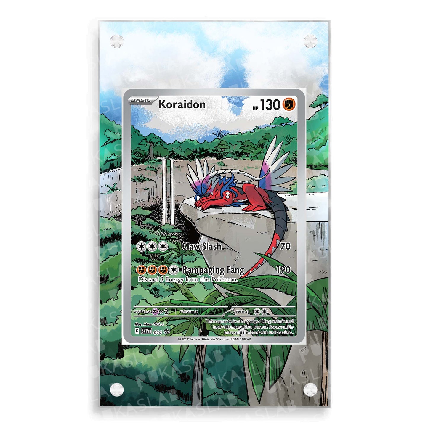 Koraidon 014 Magnetic Case - Pokemon Extended Art Case