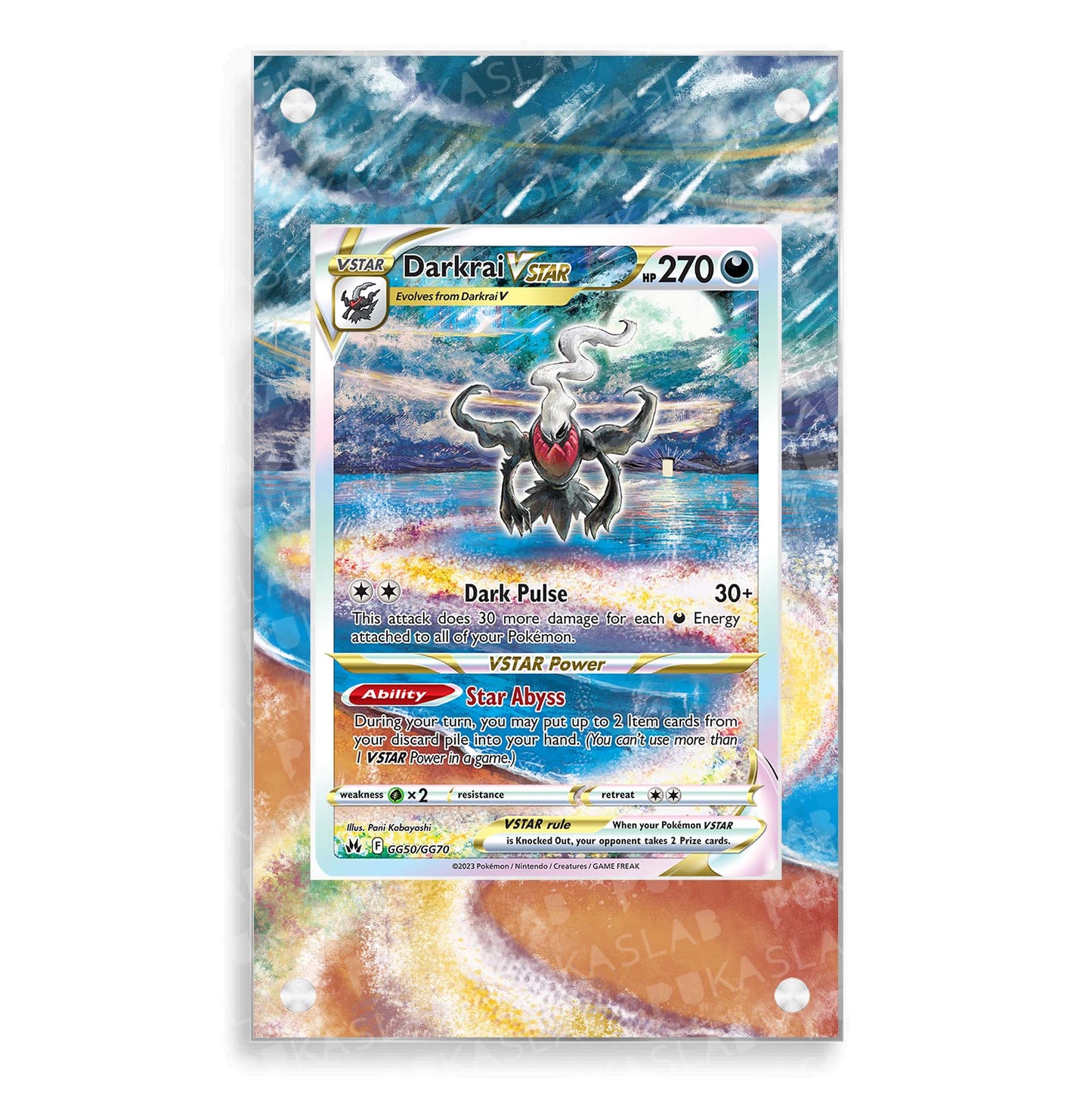 Darkrai Vstar GG50/GG70 Magnetic Case - Pokemon Extended Art Case