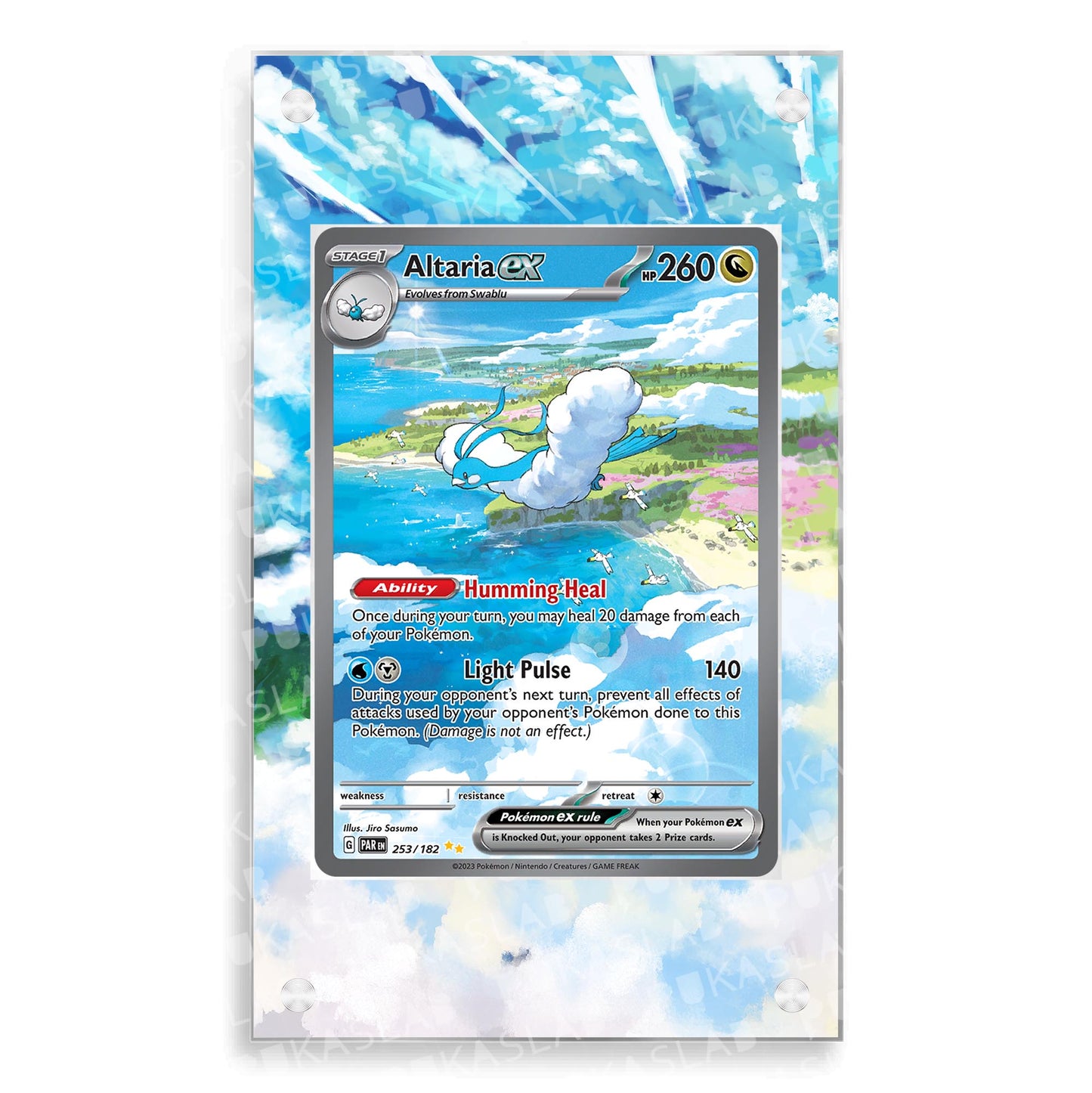 Altaria Ex 253/182 Magnetic Case - Pokemon Extended Art Case
