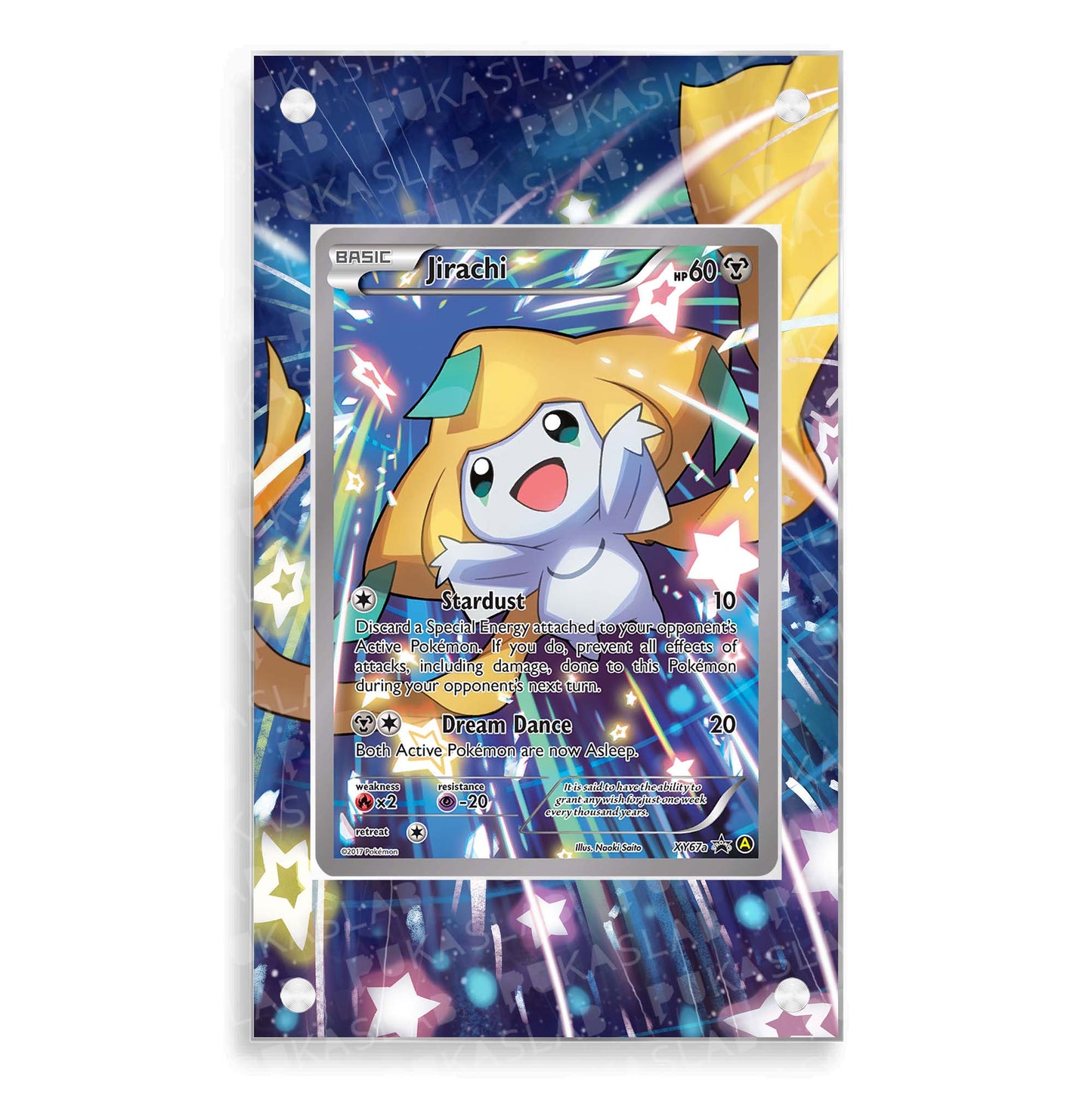 jirachi XY67a Magnetic Case - Pokemon Extended Art Case
