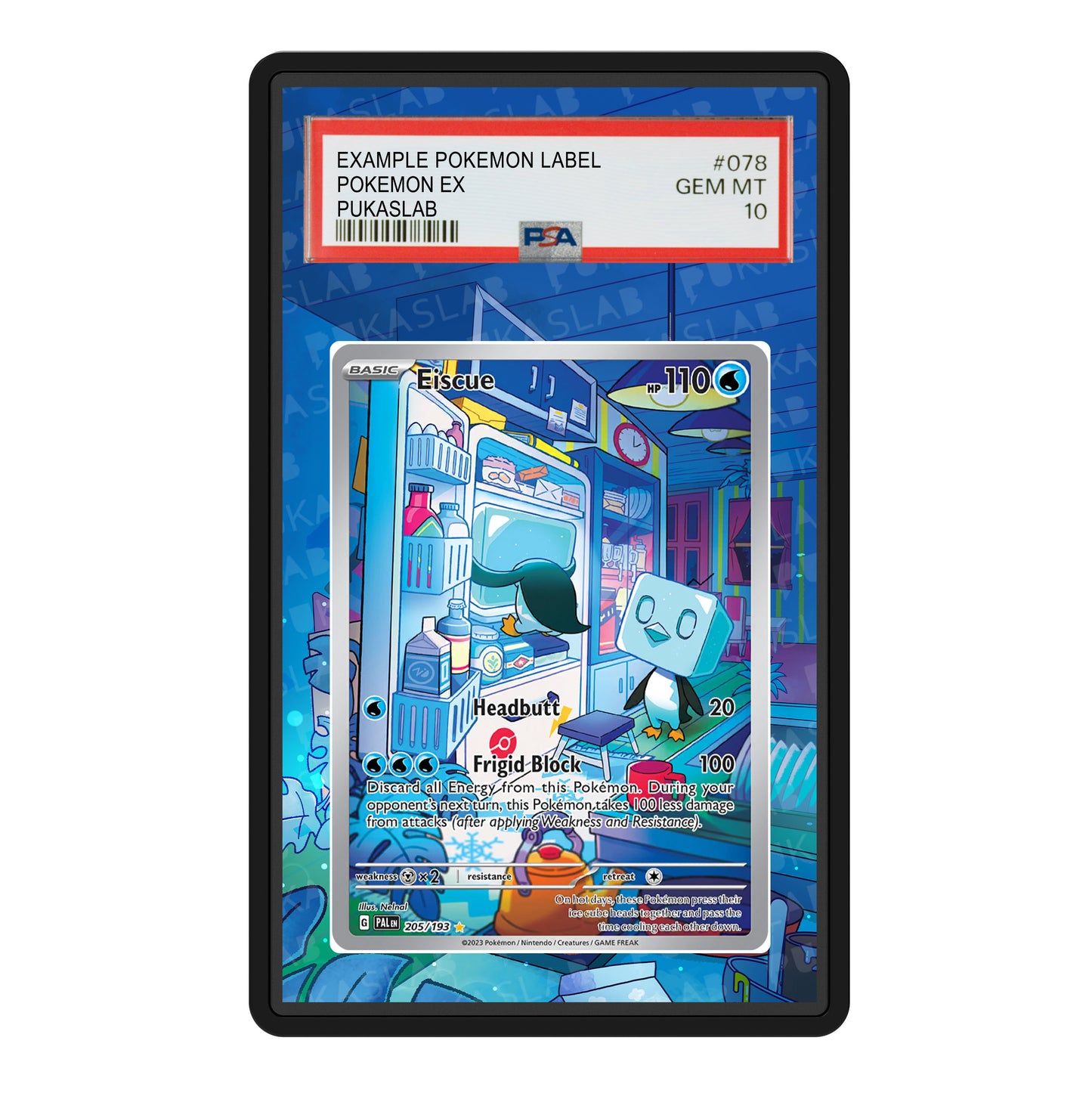 Eiscue 205/193 Psa Slab Extended Art - Pukaslab