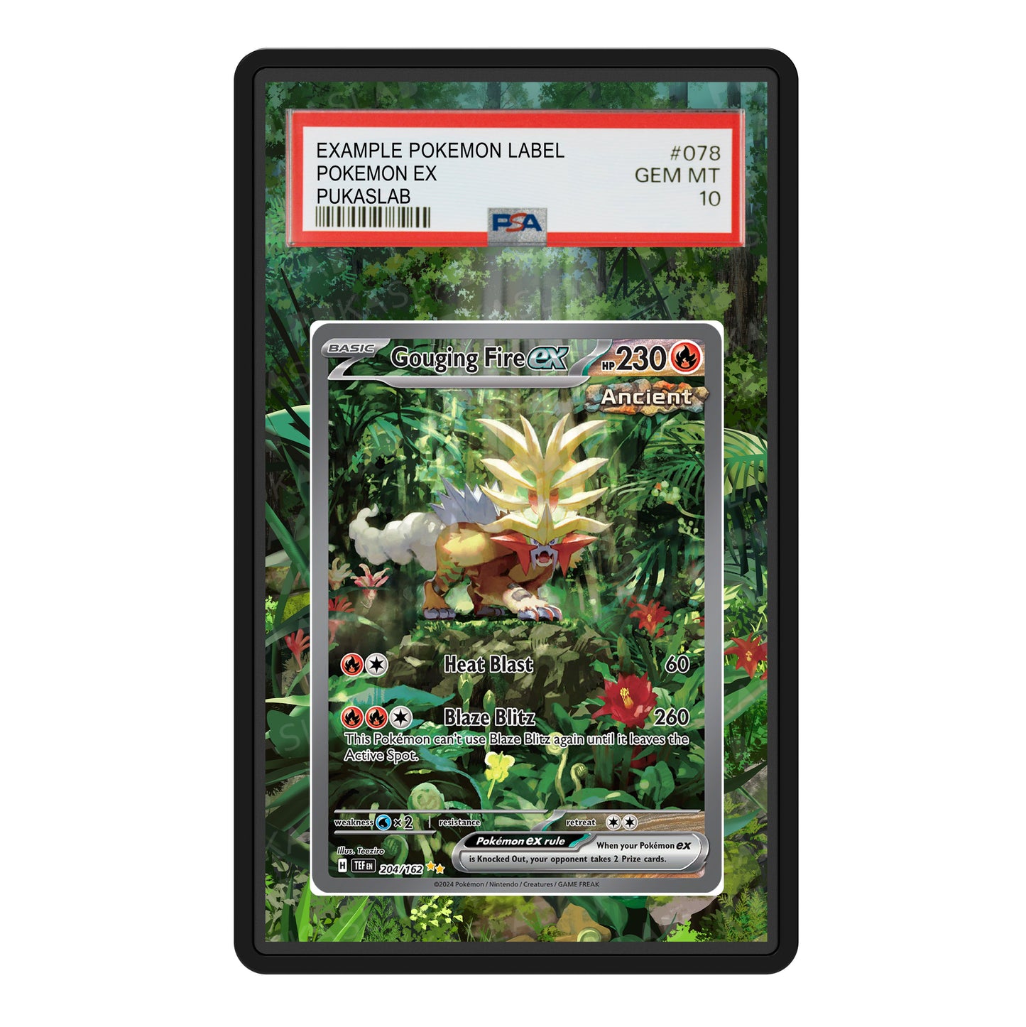 Gouging Fire Ex 204/162 Psa Slab Extended Art - Pukaslab