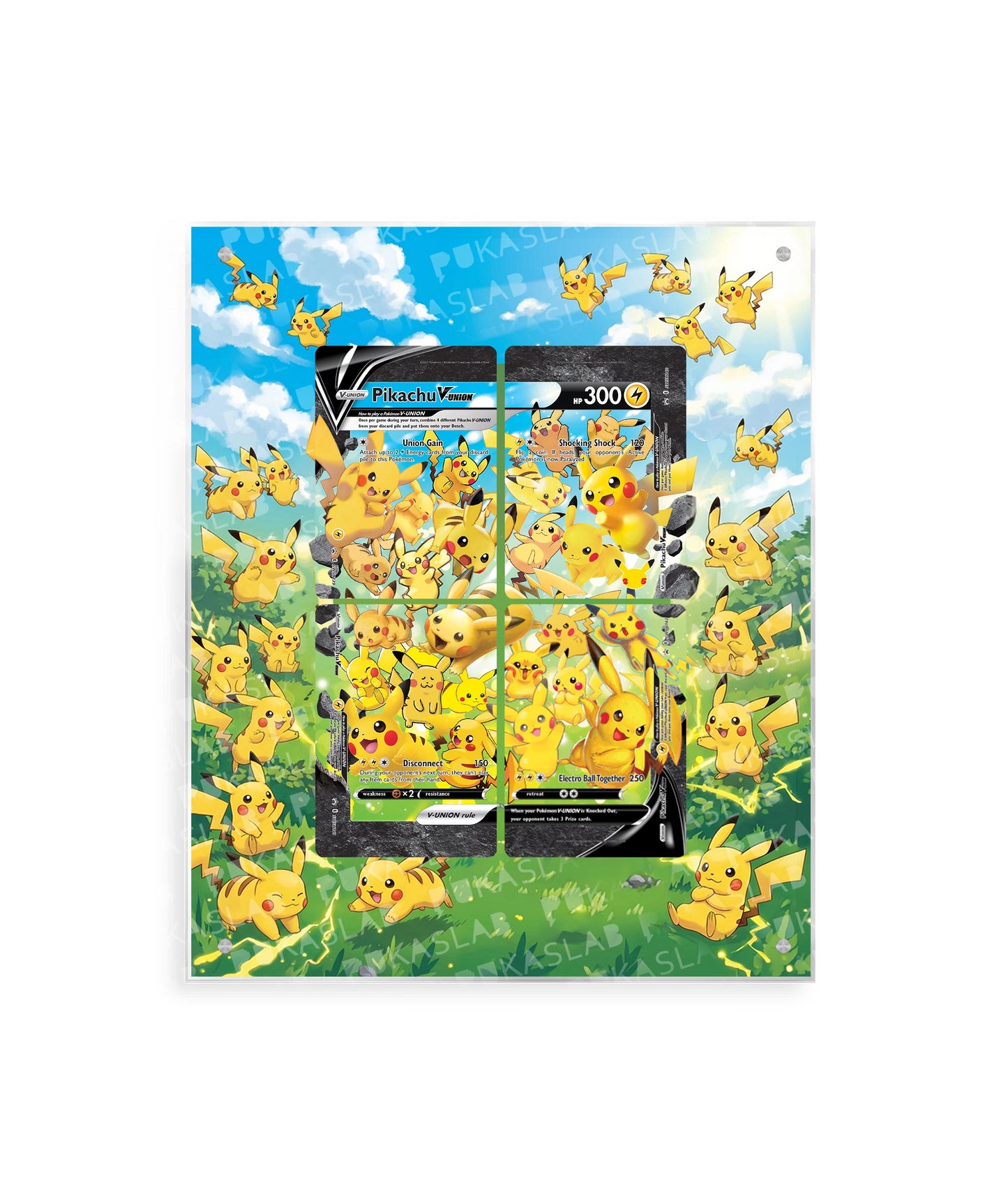 Pikachu V-Union Promo Extended Art - Pokemon Extended Art Case
