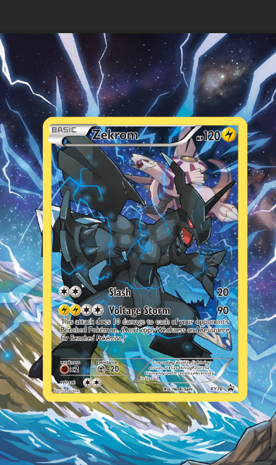 Custom zekrom xy psa