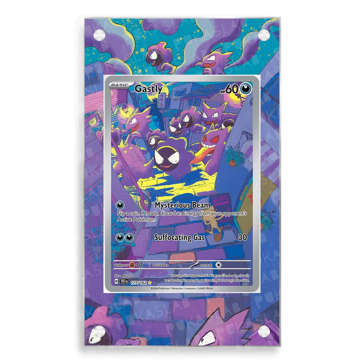 Gastly 177/162 Magnetic Case - Pokemon Extended Art Case