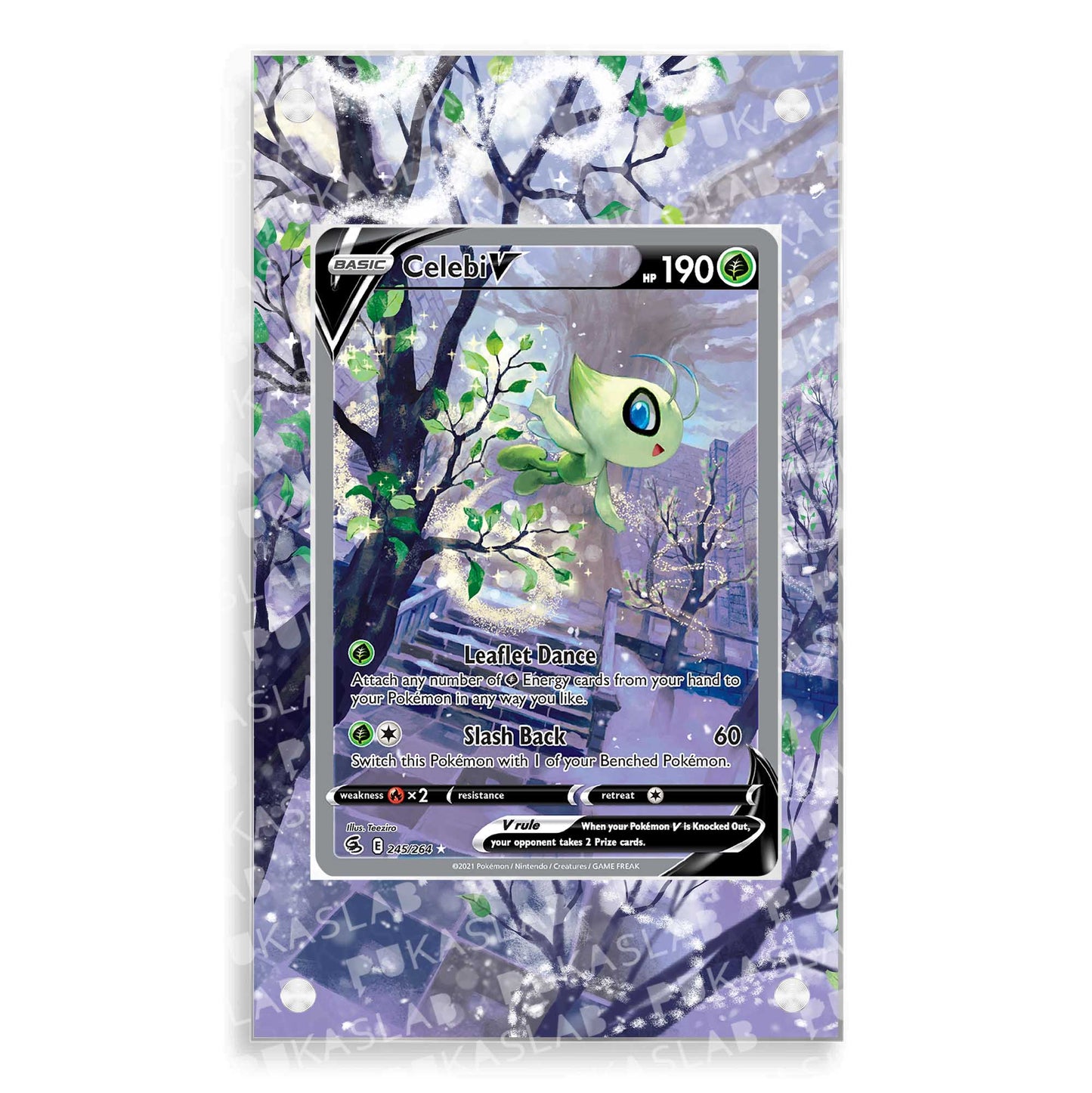 Celebi V 245/264 Magnetic Case - Pokemon Extended Art Case