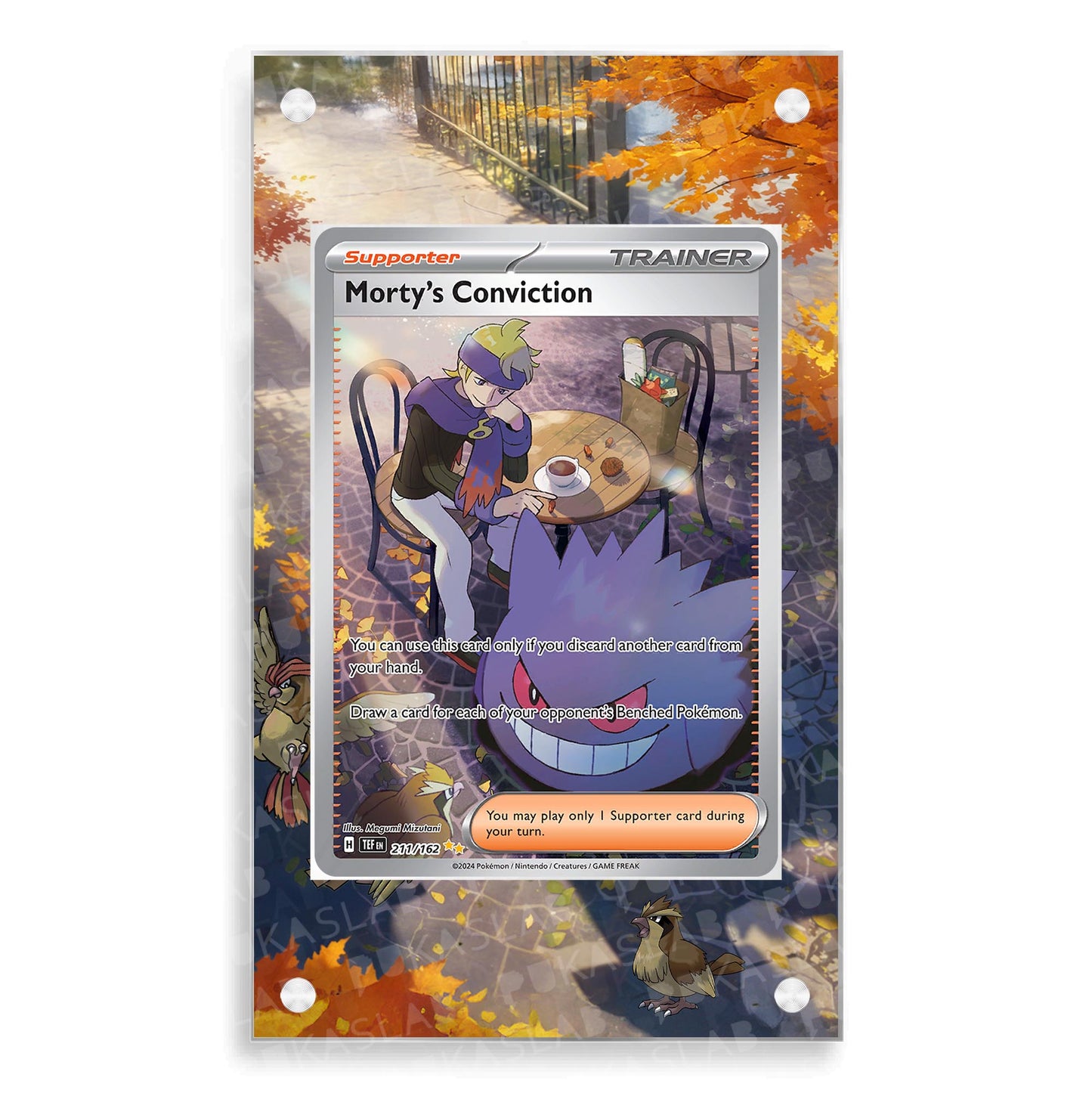 Morty's Conviction Trainer 211/162 Extended Art - Pukaslab