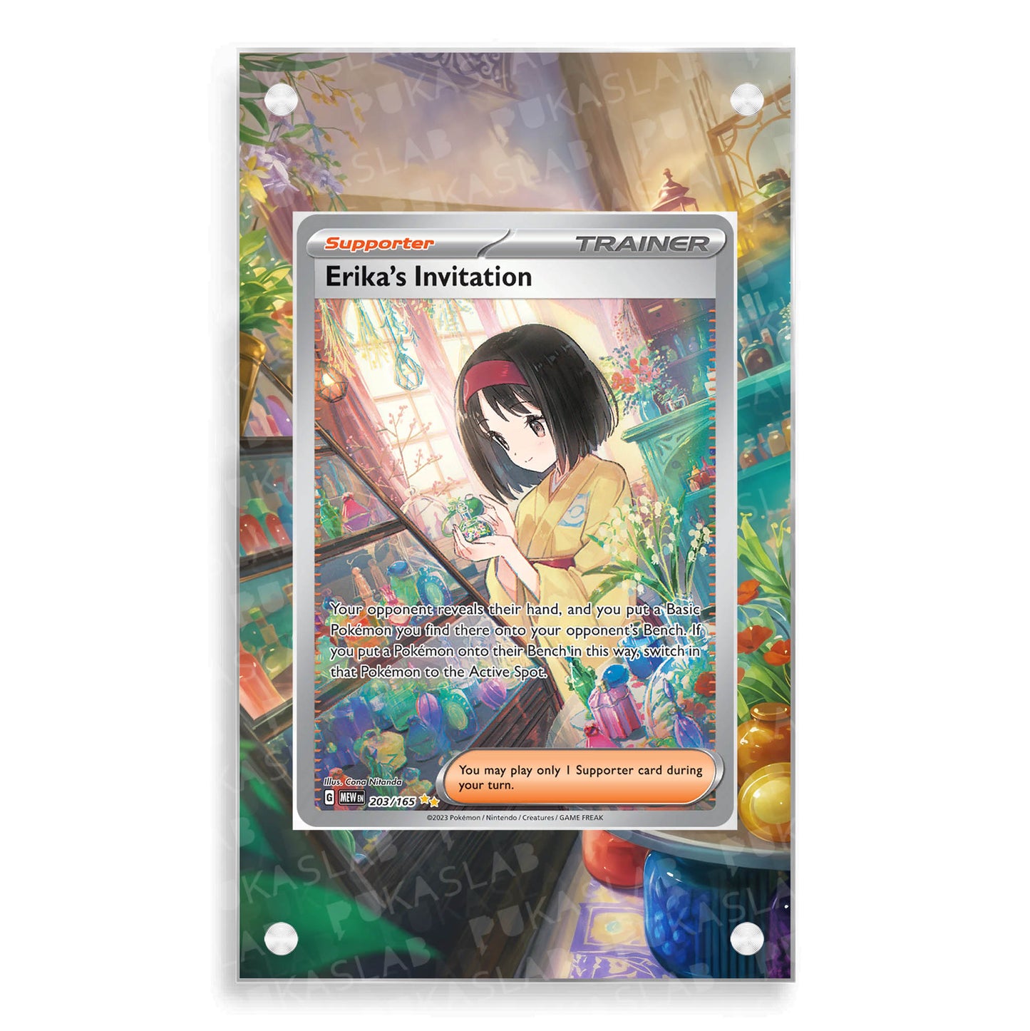 Erika 's Invitation Trainer 203/165 Extended Art - Pukaslab