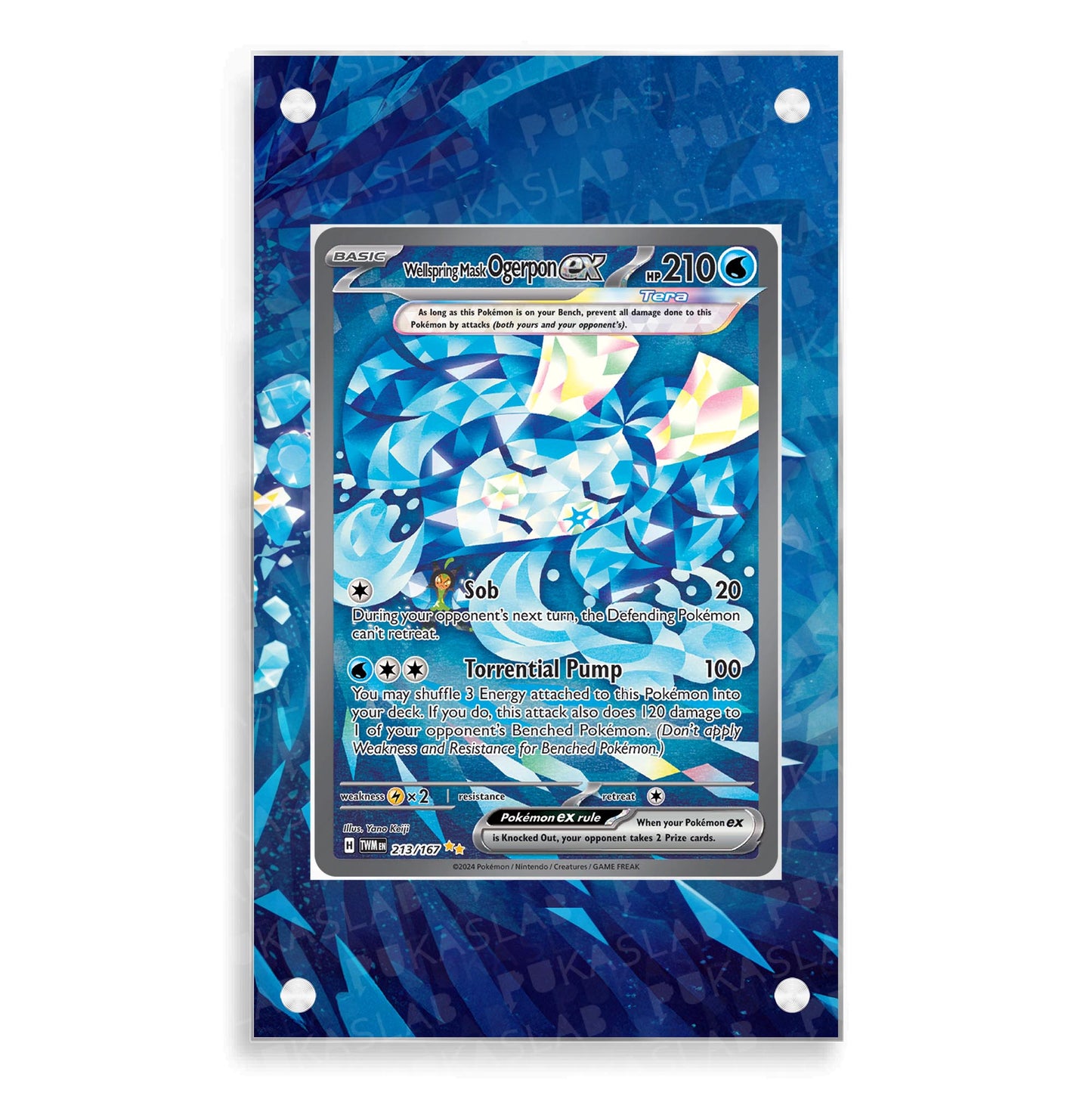 Wellspring Mask Ogerpon EX 213/167 Extended Art - Pukaslab