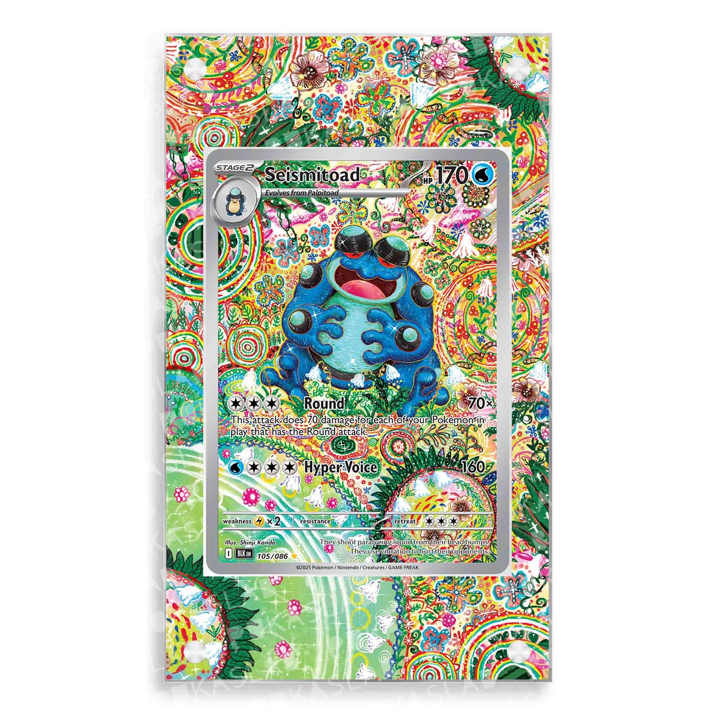 Seismitoad 105/086 Extended Art - Pukaslab