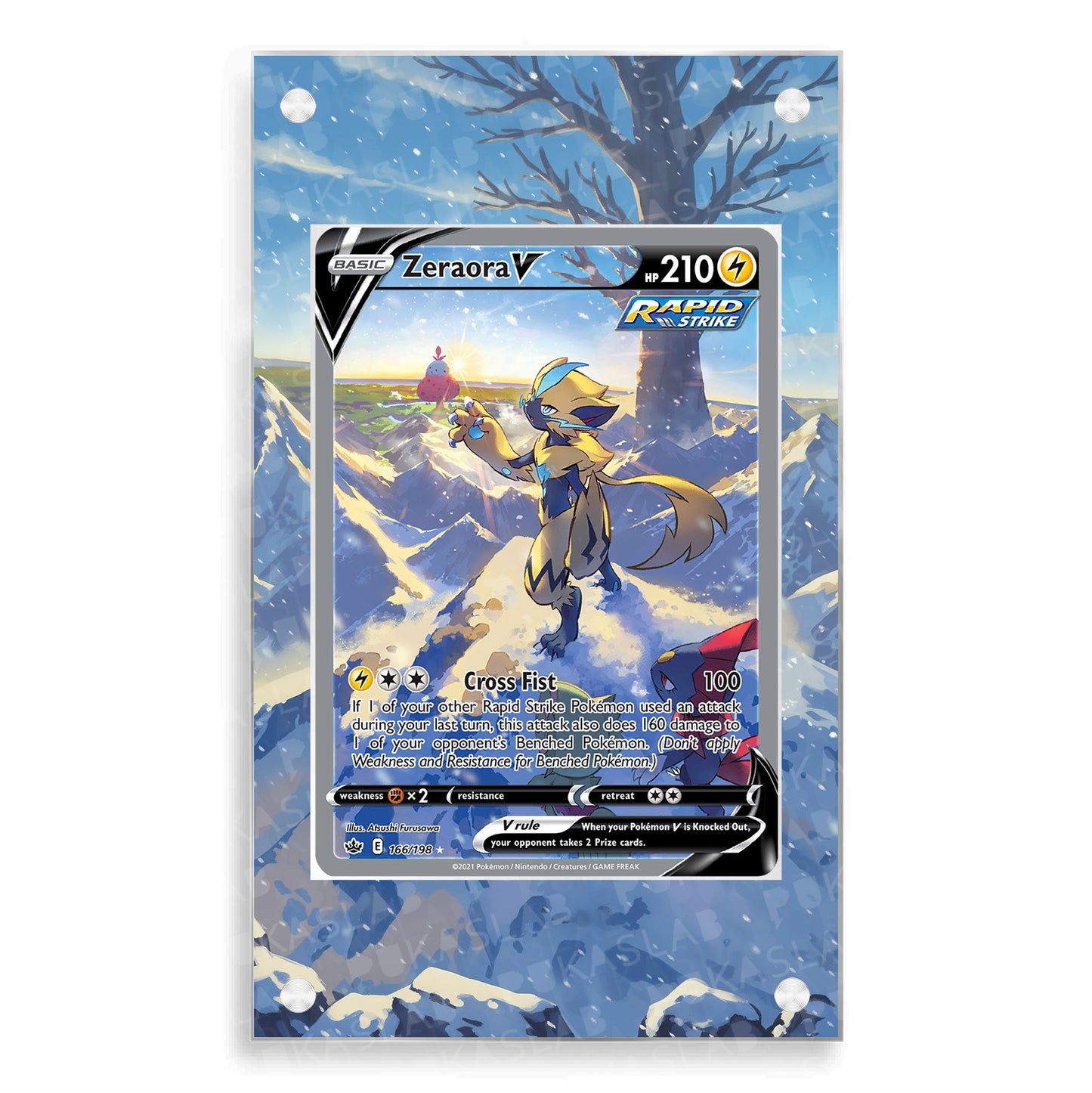 Zeraora V 166/198 Extended Art - Pukaslab