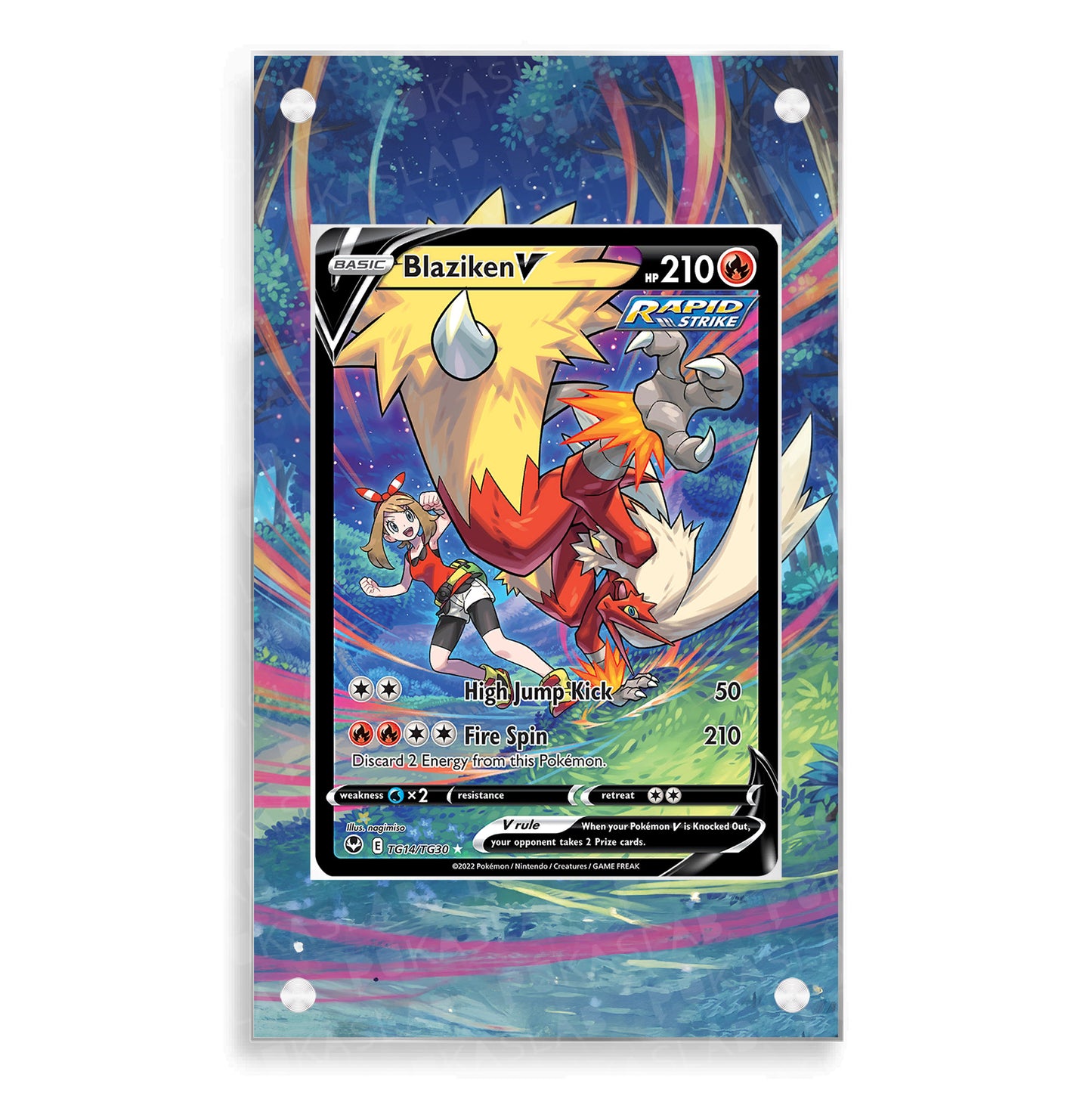 Blaziken V TG14/TG30 Extended Art - Pukaslab