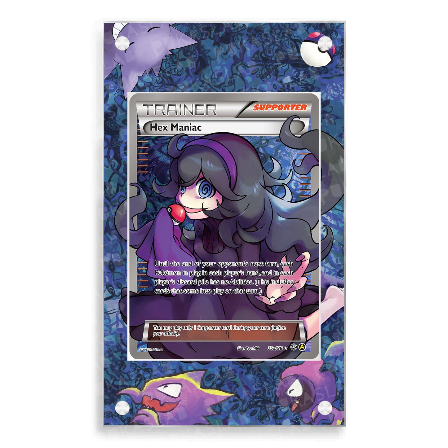 Hex Maniac Trainer 75a/98 Extended Art - Pukaslab