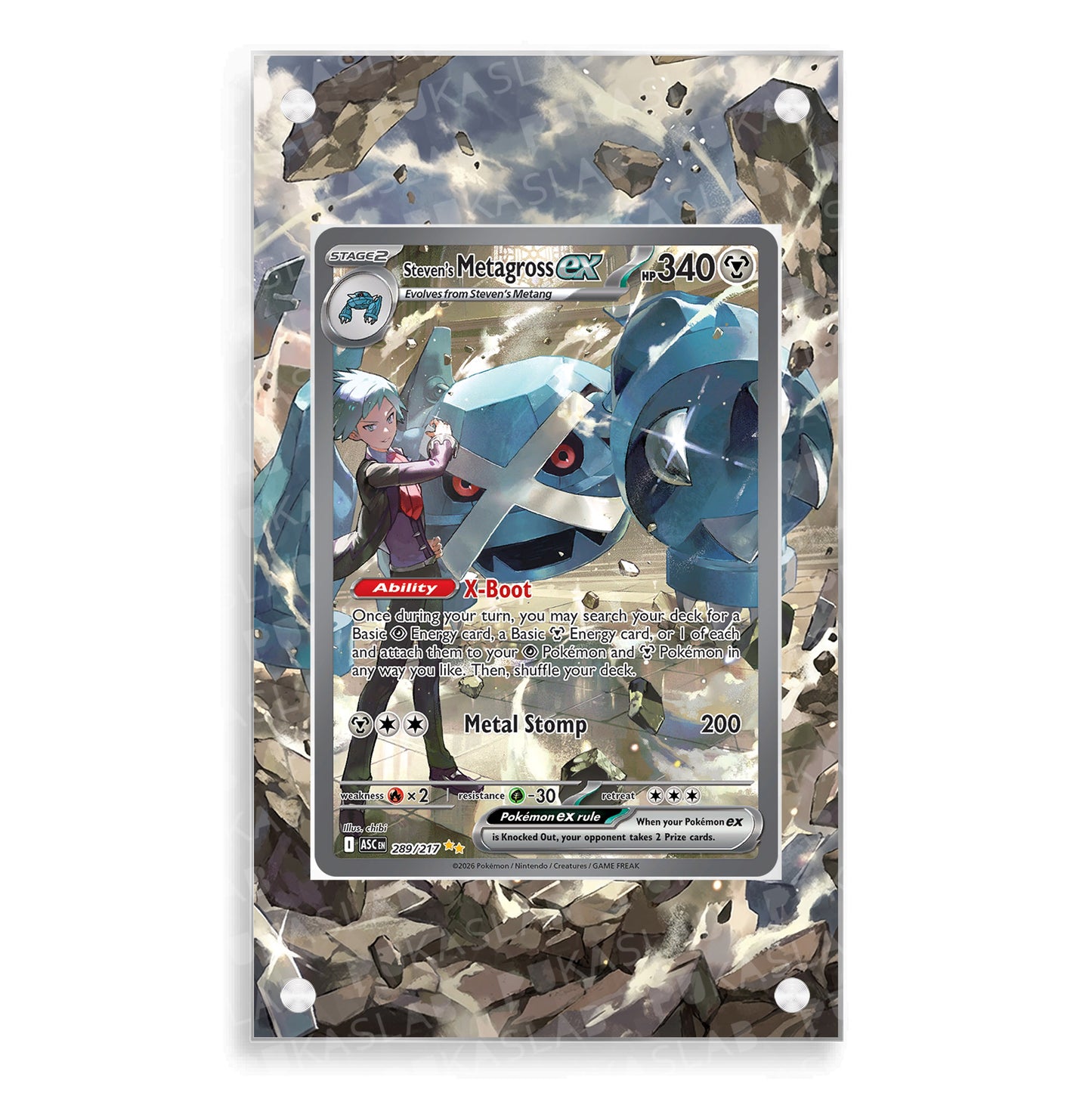 Metagross Ex 289/217 Extended Art - Pukaslab