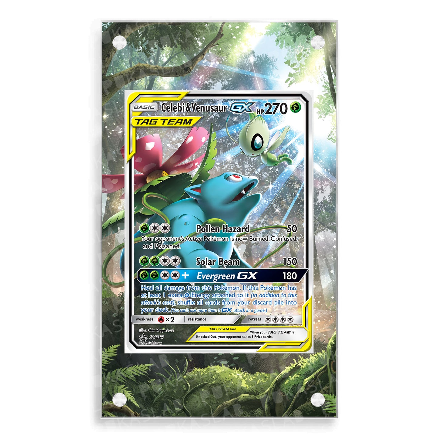 Celebi & Venusaur Gx SM167 Extended Art - Pukaslab