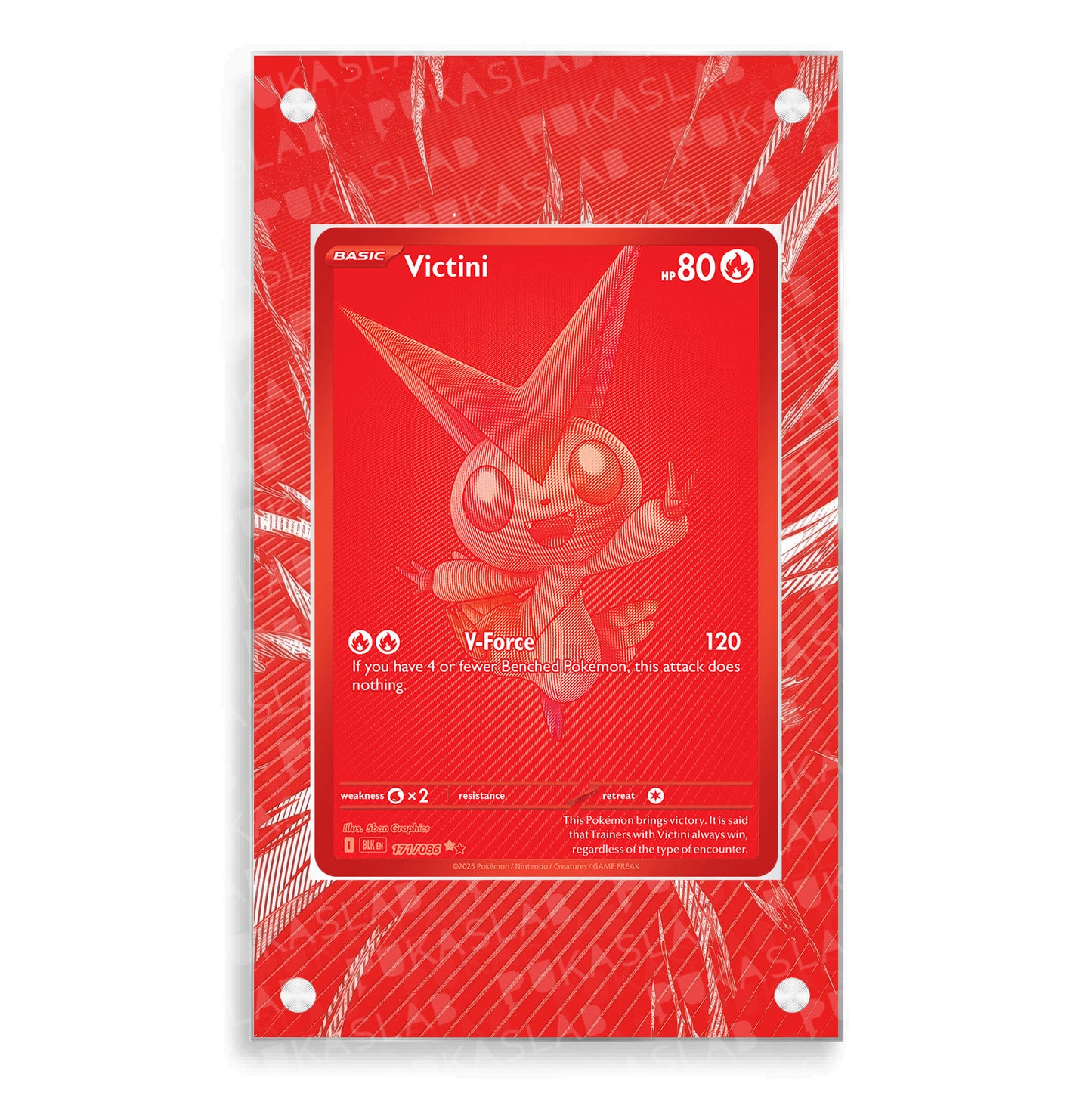 Victini Red Card 171/086 Extended Art - Pukaslab